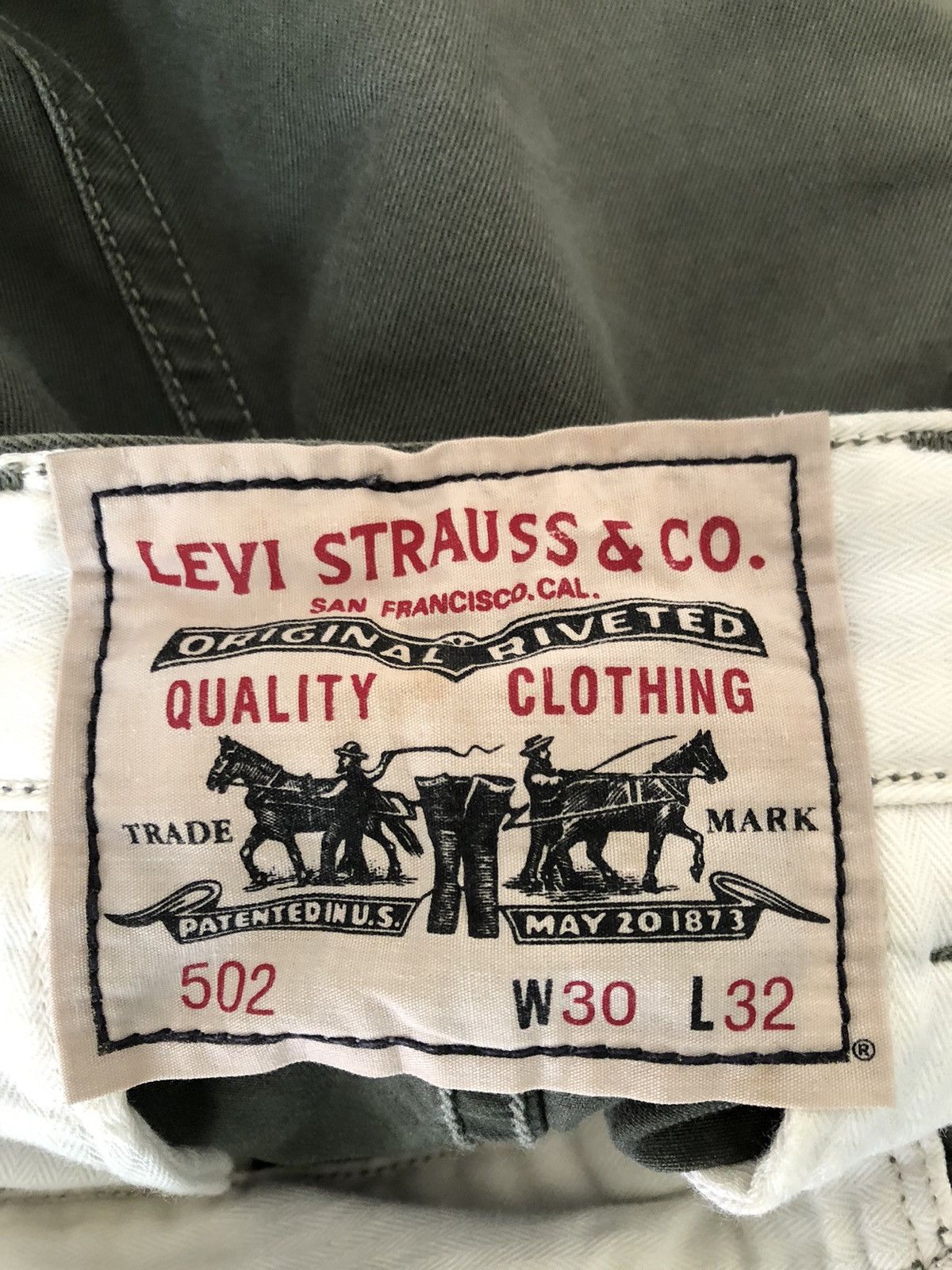 Levi's Levi's Distressed Military Style Cargo Trouser Pant Size US 30 / EU 46 - 19 Thumbnail