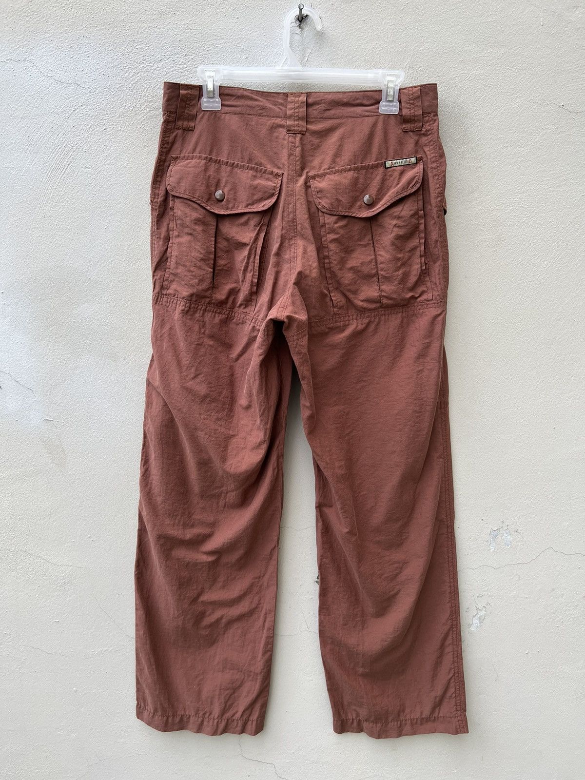 Nicole Club Vintage NICOLE CLUB Japan Workers Nylon Cargo Trouser Pant Size US 31 - 8 Thumbnail