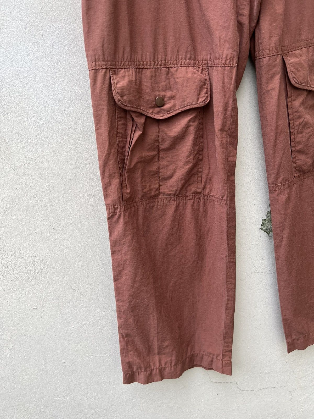 Nicole Club Vintage NICOLE CLUB Japan Workers Nylon Cargo Trouser Pant Size US 31 - 5 Thumbnail
