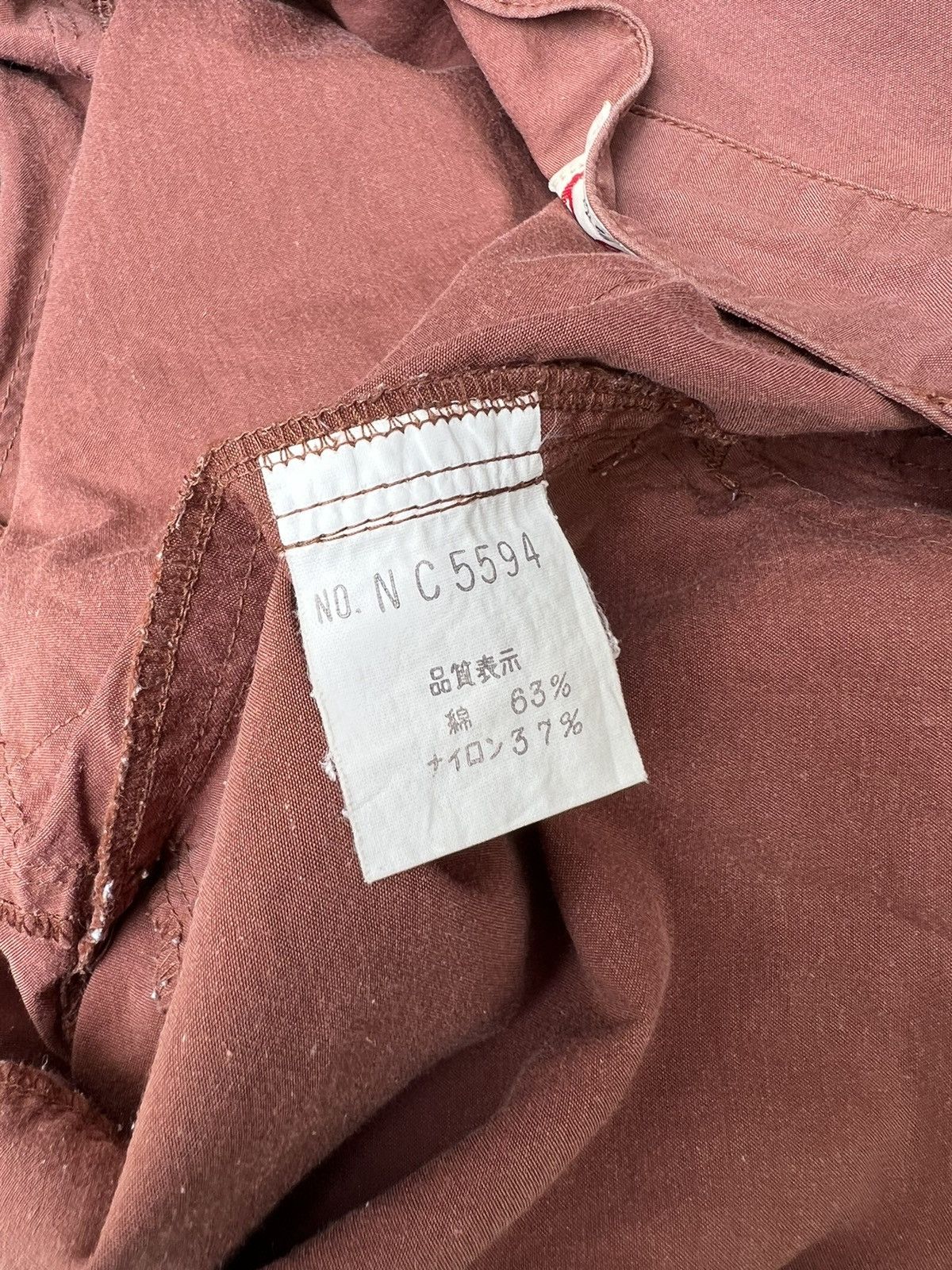 Nicole Club Vintage NICOLE CLUB Japan Workers Nylon Cargo Trouser Pant Size US 31 - 16 Thumbnail