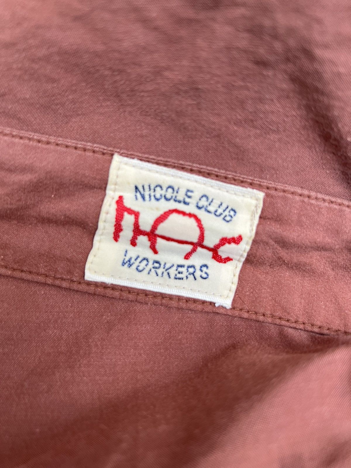 Nicole Club Vintage NICOLE CLUB Japan Workers Nylon Cargo Trouser Pant Size US 31 - 15 Thumbnail