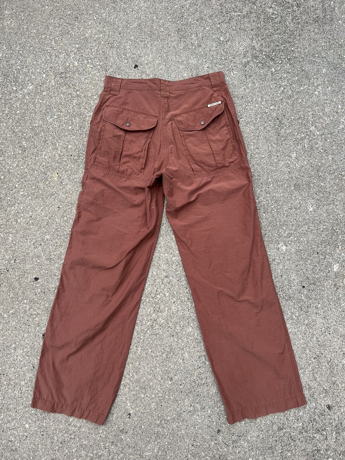 Nicole Club Vintage NICOLE CLUB Japan Workers Nylon Cargo Trouser Pant Size US 31 - 2 Thumbnail