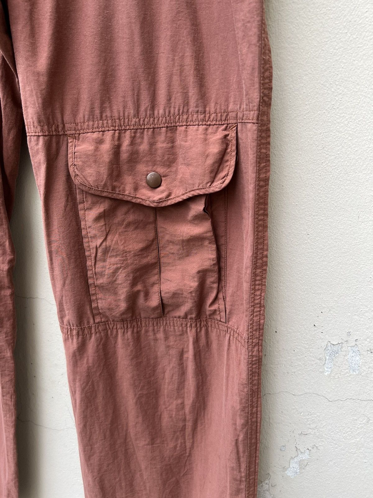 Nicole Club Vintage NICOLE CLUB Japan Workers Nylon Cargo Trouser Pant Size US 31 - 7 Thumbnail