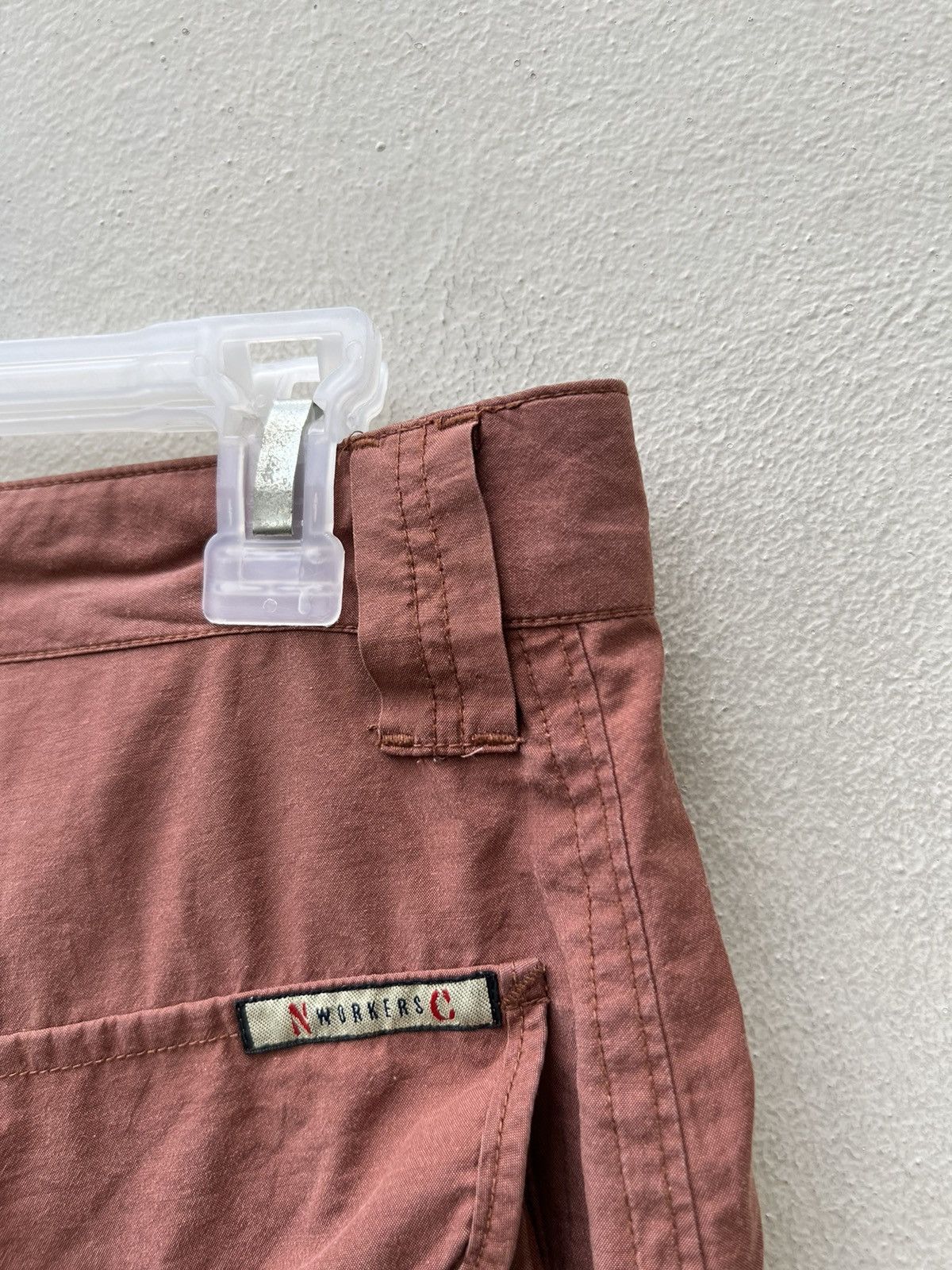 Nicole Club Vintage NICOLE CLUB Japan Workers Nylon Cargo Trouser Pant Size US 31 - 13 Thumbnail