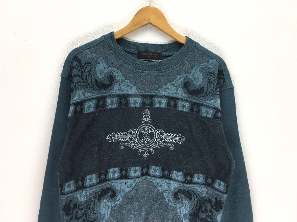 Valentino × Vintage Rudolph Valentino Nice Design Sweatshirt Size US M / EU 48-50 / 2 - 2 Thumbnail