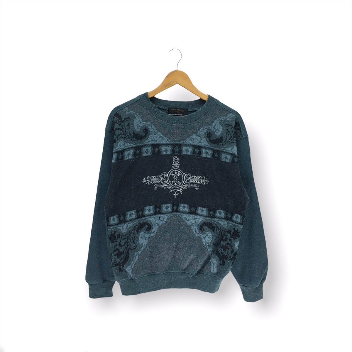 Valentino × Vintage Rudolph Valentino Nice Design Sweatshirt Size US M / EU 48-50 / 2 - 1 Thumbnail