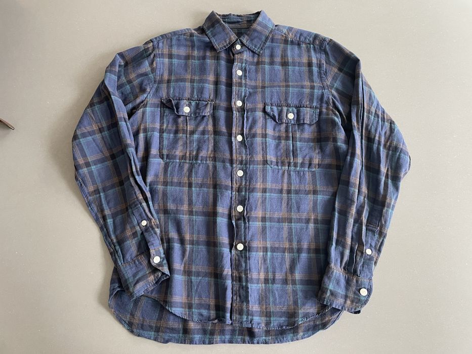 Drakes 🔥FINAL DROP🔥 Two pocket plaid work shirt | Grailed