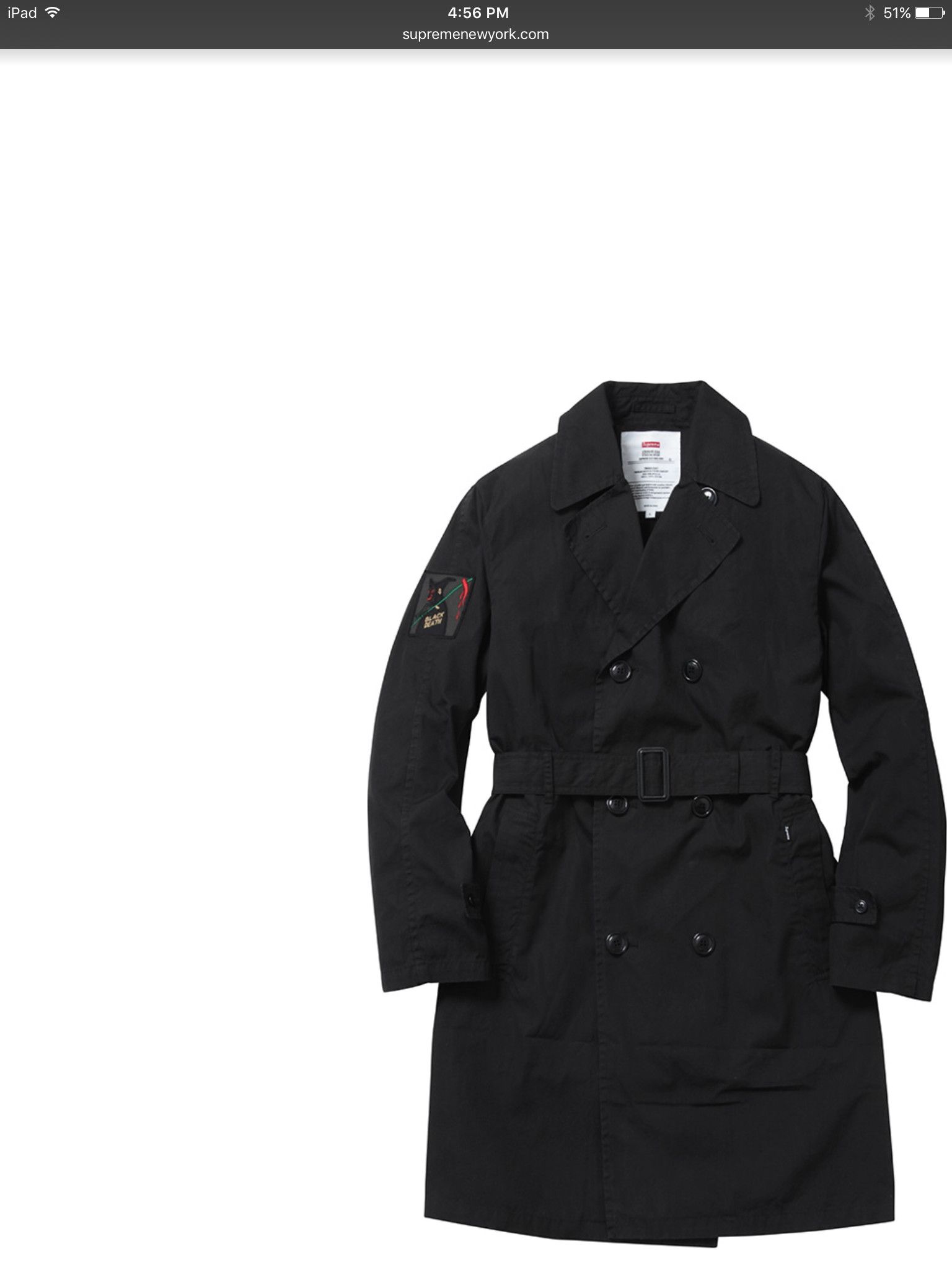 Supreme Trench Coat | Grailed