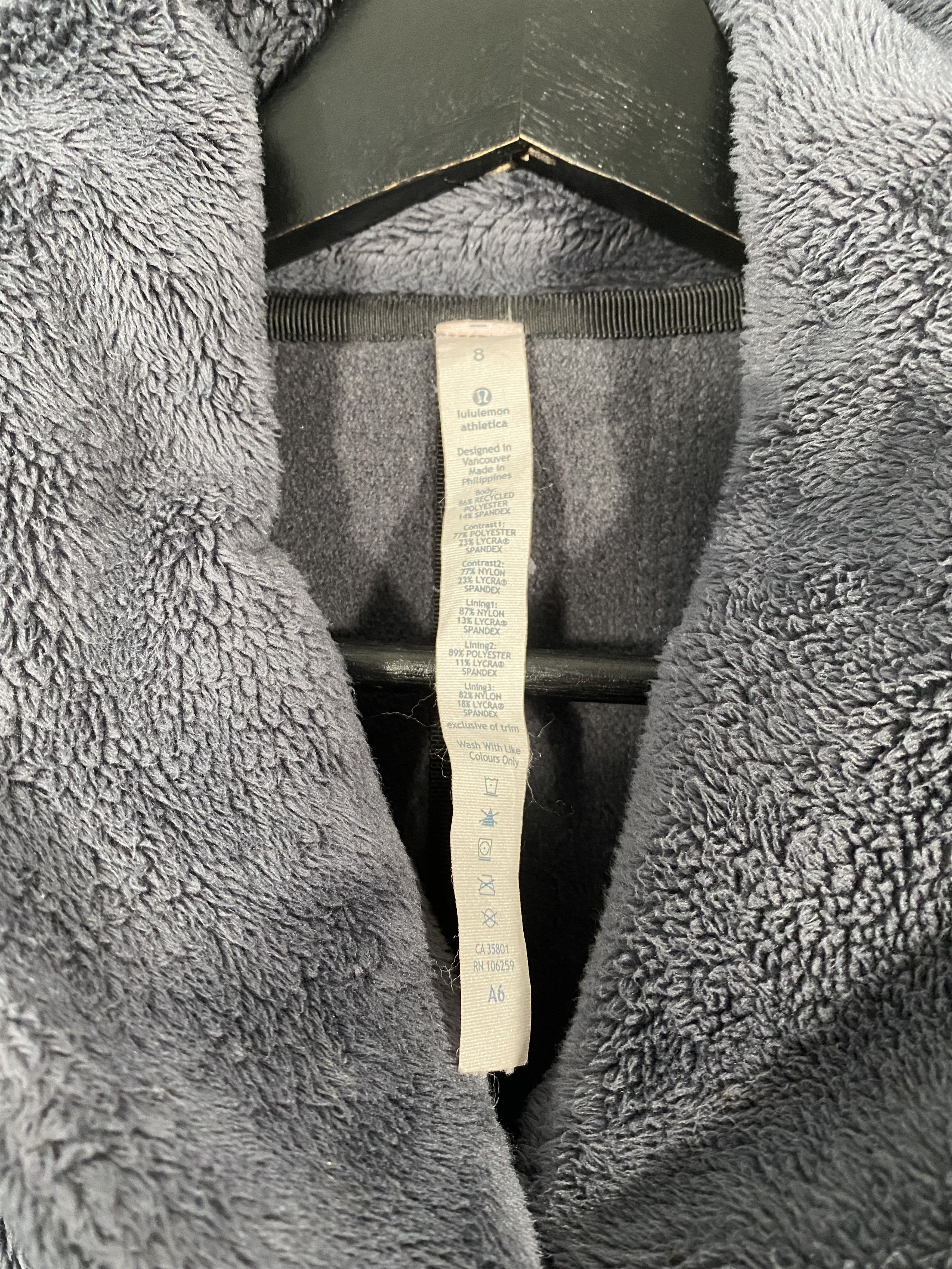 Lululemon Lululemon Asymmetric Zipper Fur Jacket Size US M / EU 48-50 / 2 - 3 Thumbnail