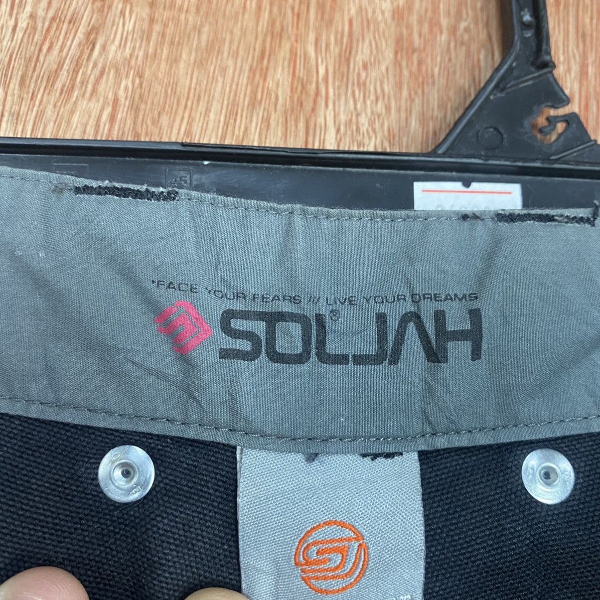 Japanese Brand DL Soljah Black Multipocket Cargo Pants #1964 Size US 32 / EU 48 - 15 Thumbnail