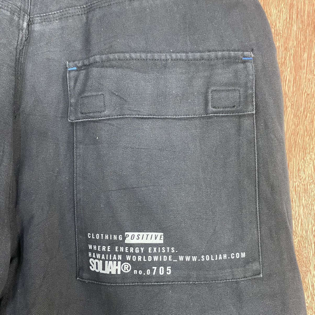 Japanese Brand DL Soljah Black Multipocket Cargo Pants #1964 Size US 32 / EU 48 - 13 Thumbnail