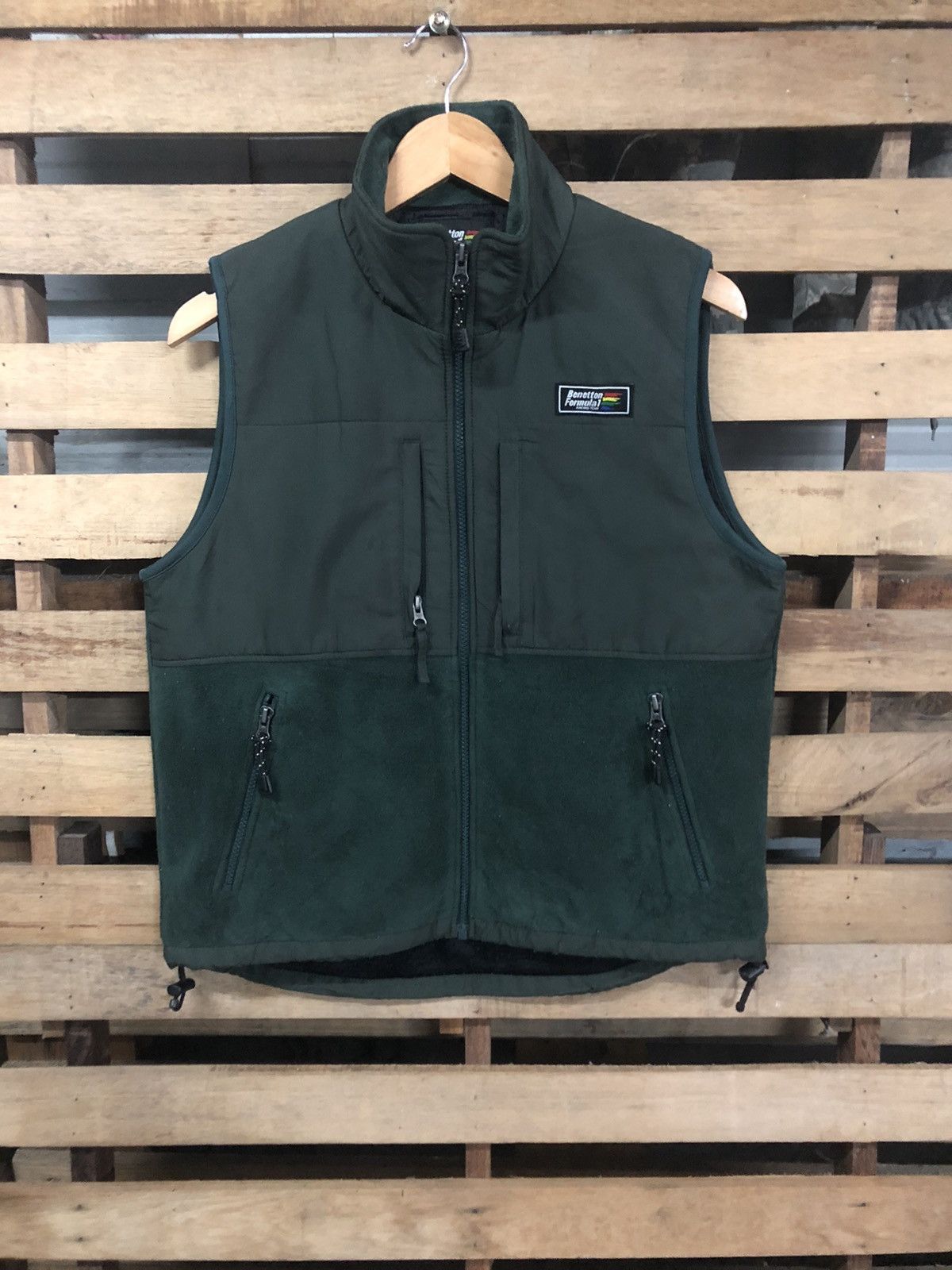 Benetton × Sports Specialties Benetton Formula 1 Racing Team Vest Jacket Size US M / EU 48-50 / 2 - 1 Thumbnail