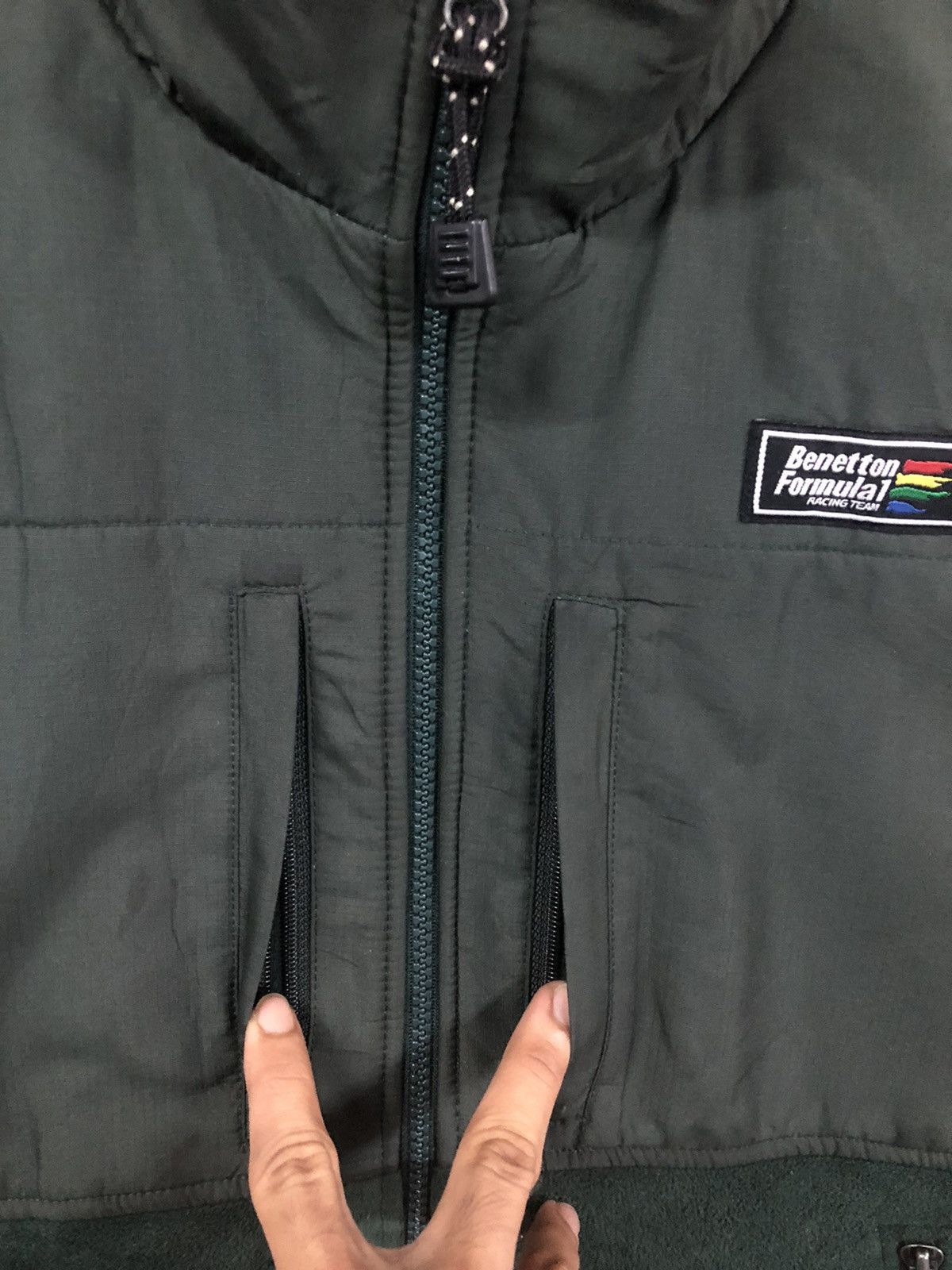 Benetton × Sports Specialties Benetton Formula 1 Racing Team Vest Jacket Size US M / EU 48-50 / 2 - 6 Thumbnail