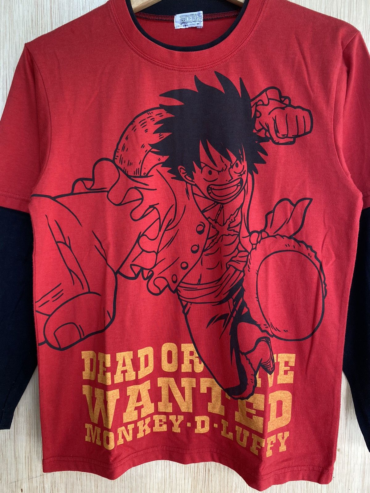 Anime × One Piece Anima One Piece Monkey D Luffy Dead or Live Wanted Size US XXS / EU 40 - 2 Thumbnail