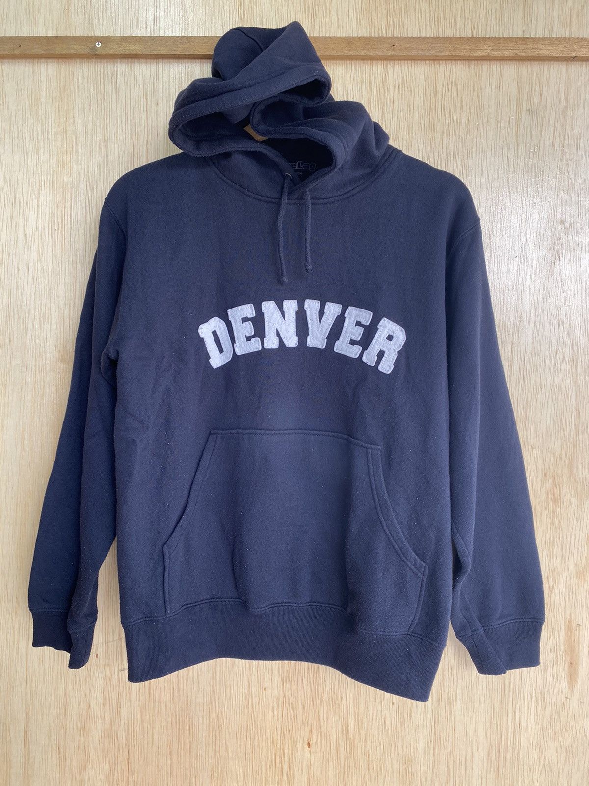 Designer × Japanese Brand Japan Time Lag Denver Spell-out Patch Hoodie Size US M / EU 48-50 / 2 - 1 Thumbnail