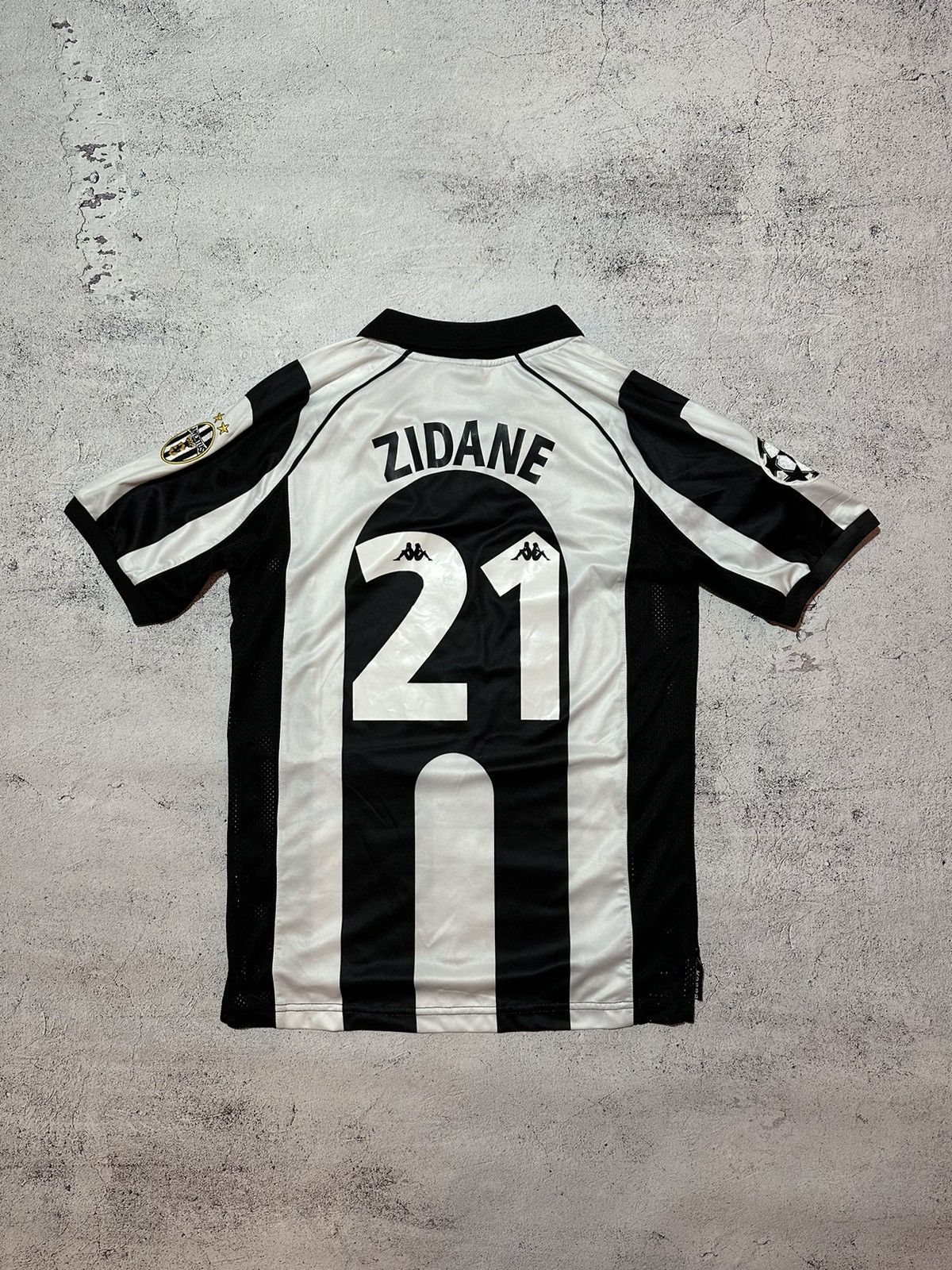 Maillot Juventus Centenaire 1997 1998 Zinedine Zidane 21 LEGA