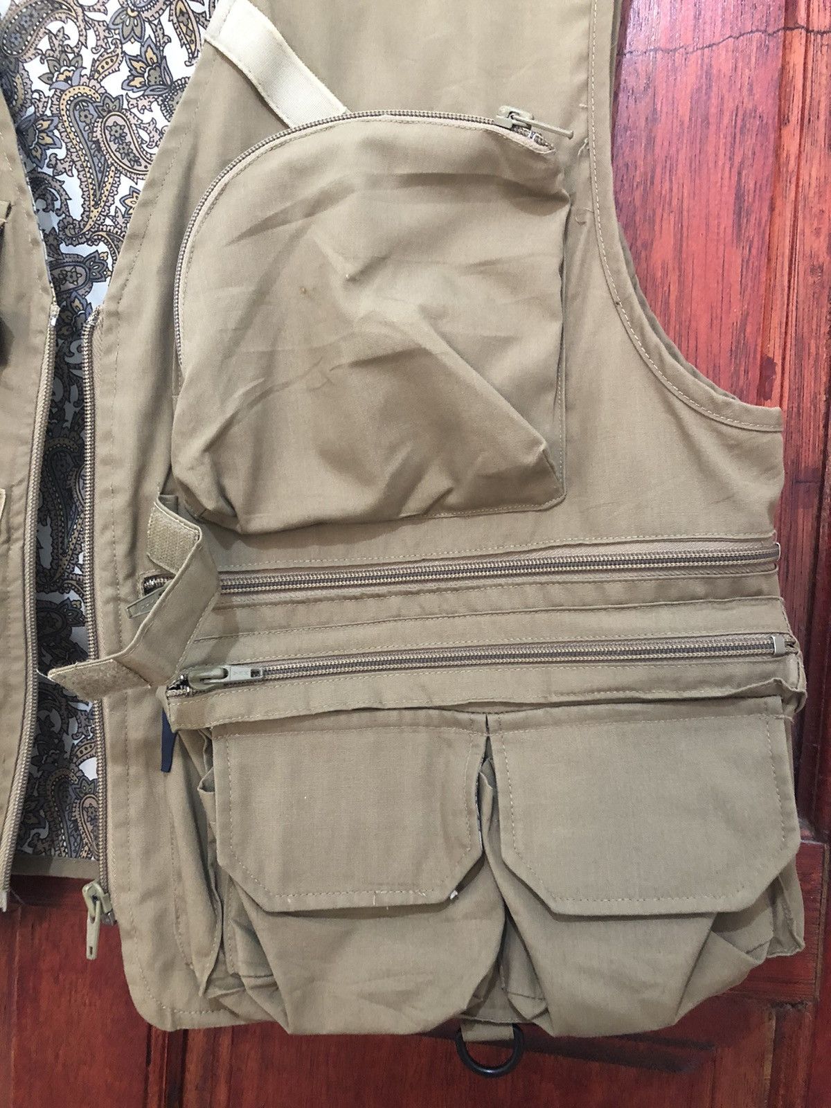 Japanese Brand Daiwa Fishing Multi Pocket Tackle Vest Jacket Size US L / EU 52-54 / 3 - 4 Thumbnail