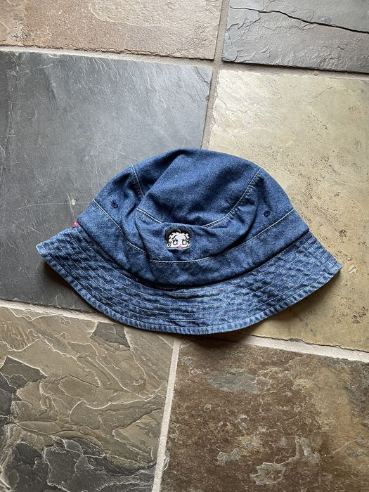 Supreme denim best sale bucket hat