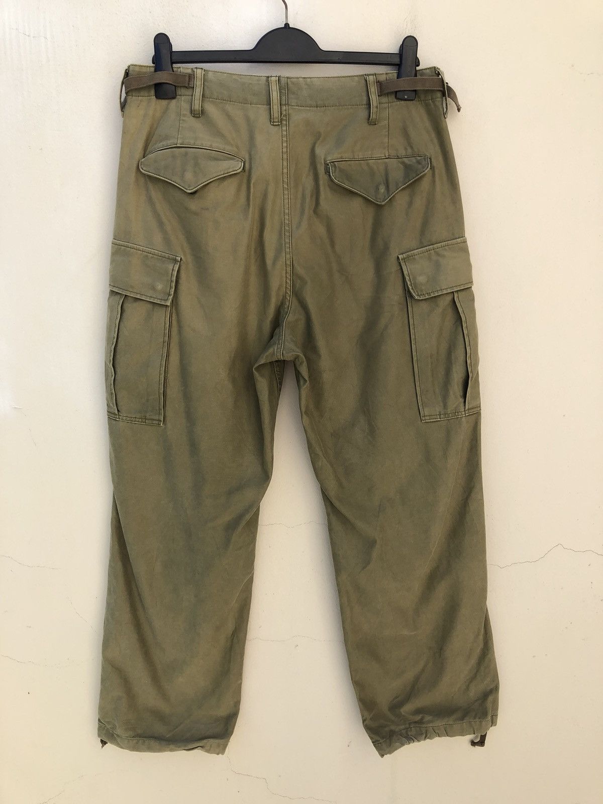 Fat Tokyo Fat Tokyo Olive Green Cargo Trouser Pant Size US 32 / EU 48 - 8 Thumbnail