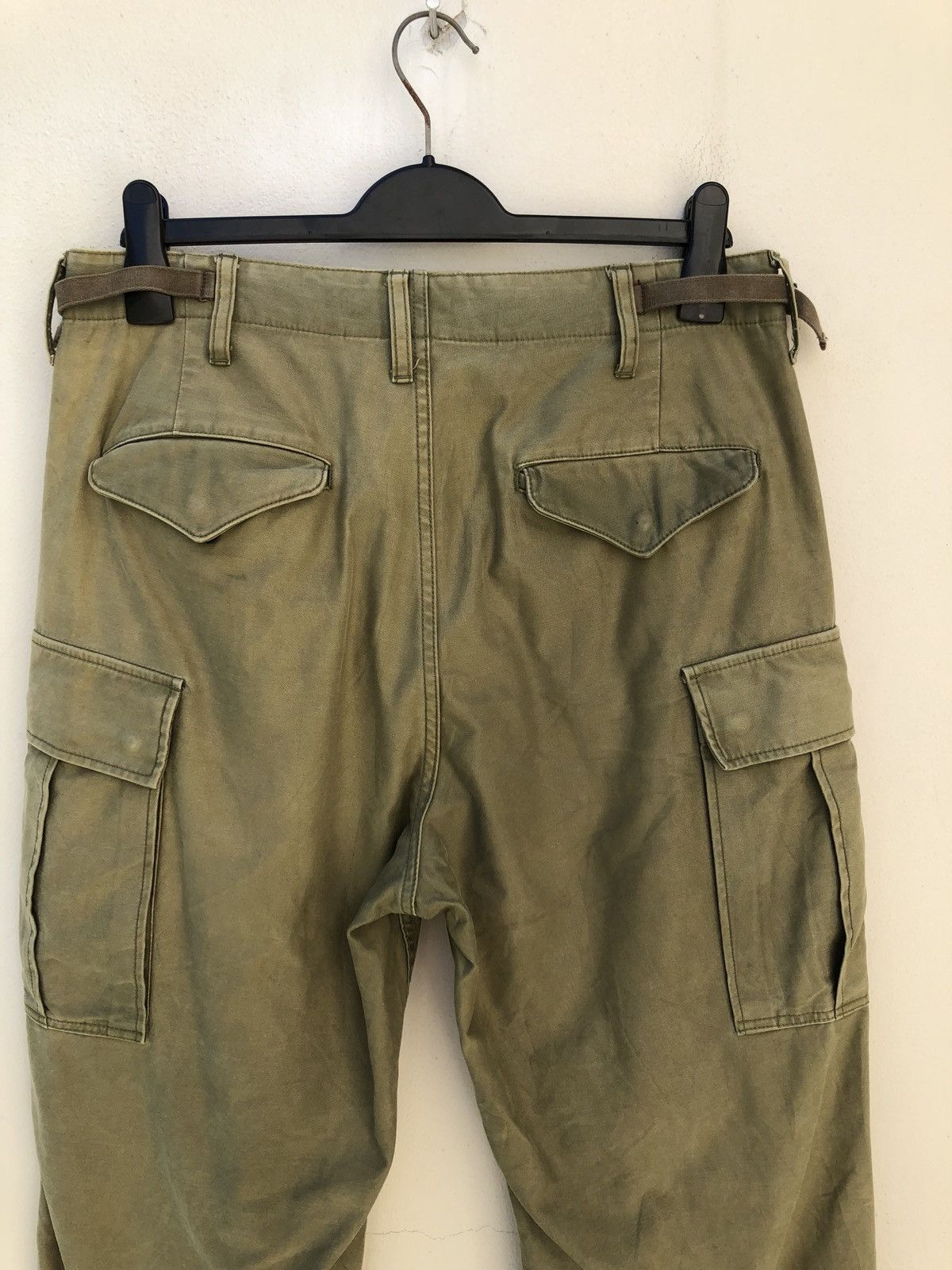 Fat Tokyo Fat Tokyo Olive Green Cargo Trouser Pant Size US 32 / EU 48 - 9 Thumbnail