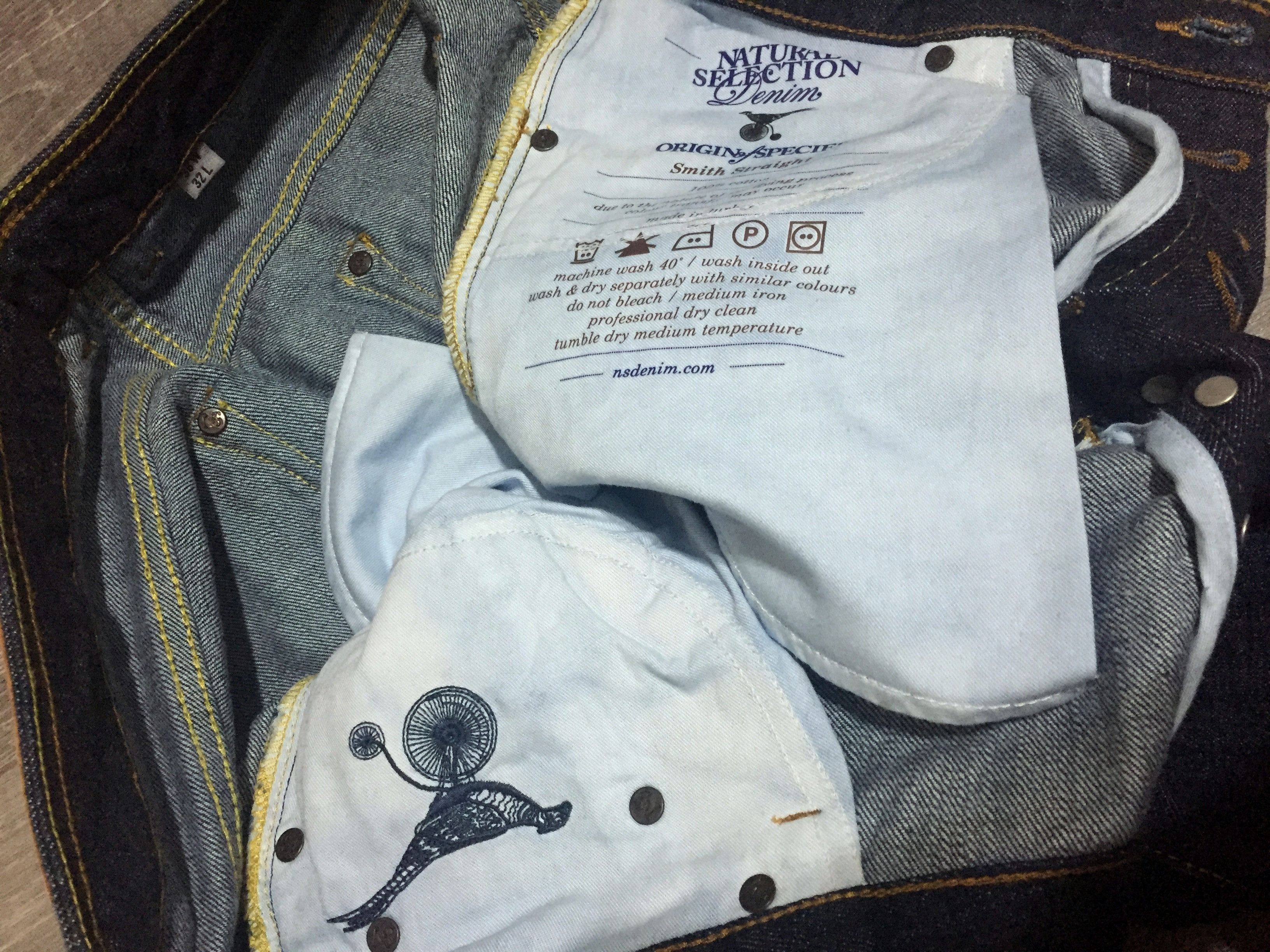 Natural Selection Natural Selection Smith Straight Selvedge Denim Jeans Size US 36 / EU 52 - 6 Thumbnail