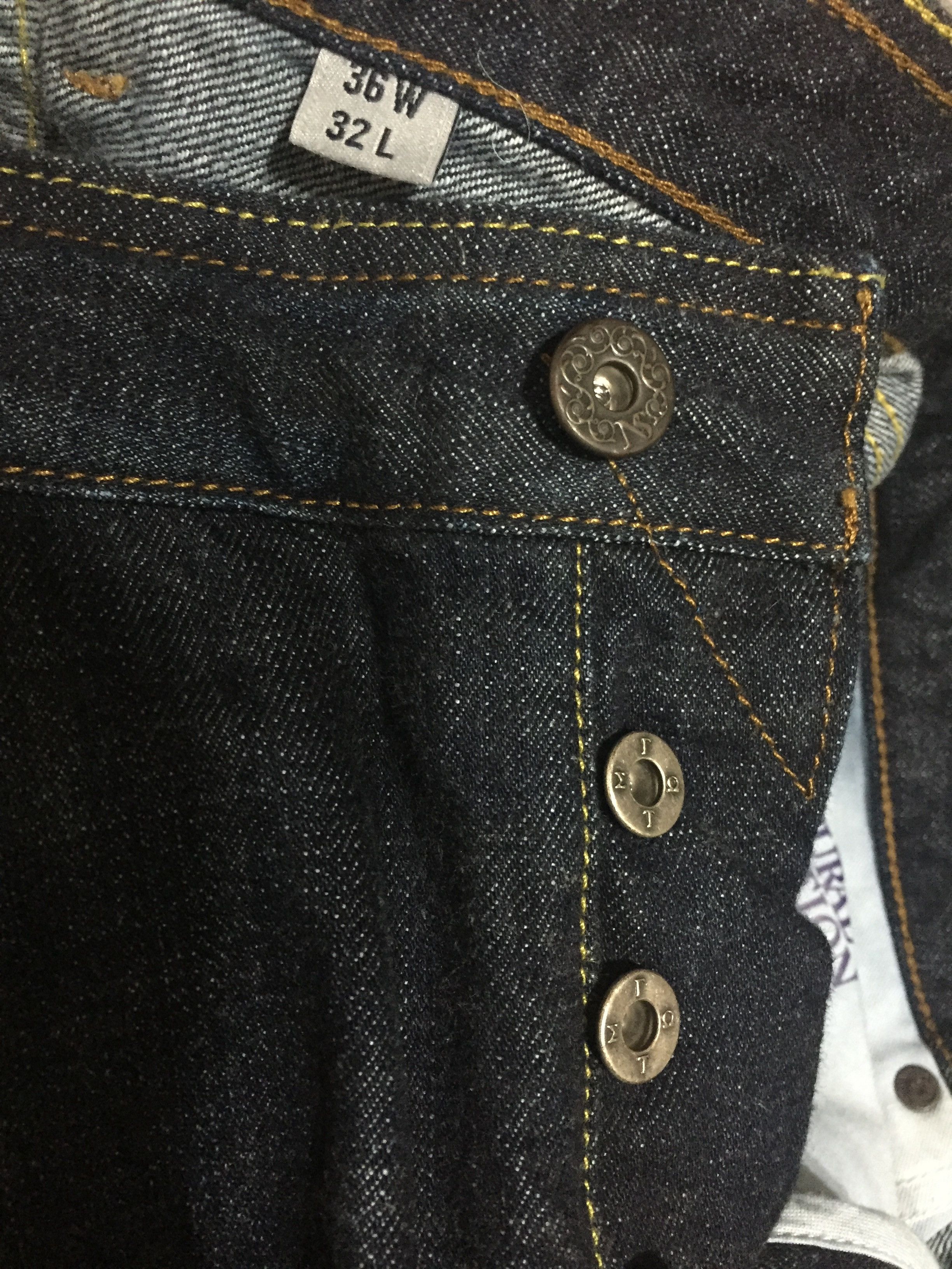 Natural Selection Natural Selection Smith Straight Selvedge Denim Jeans Size US 36 / EU 52 - 7 Thumbnail
