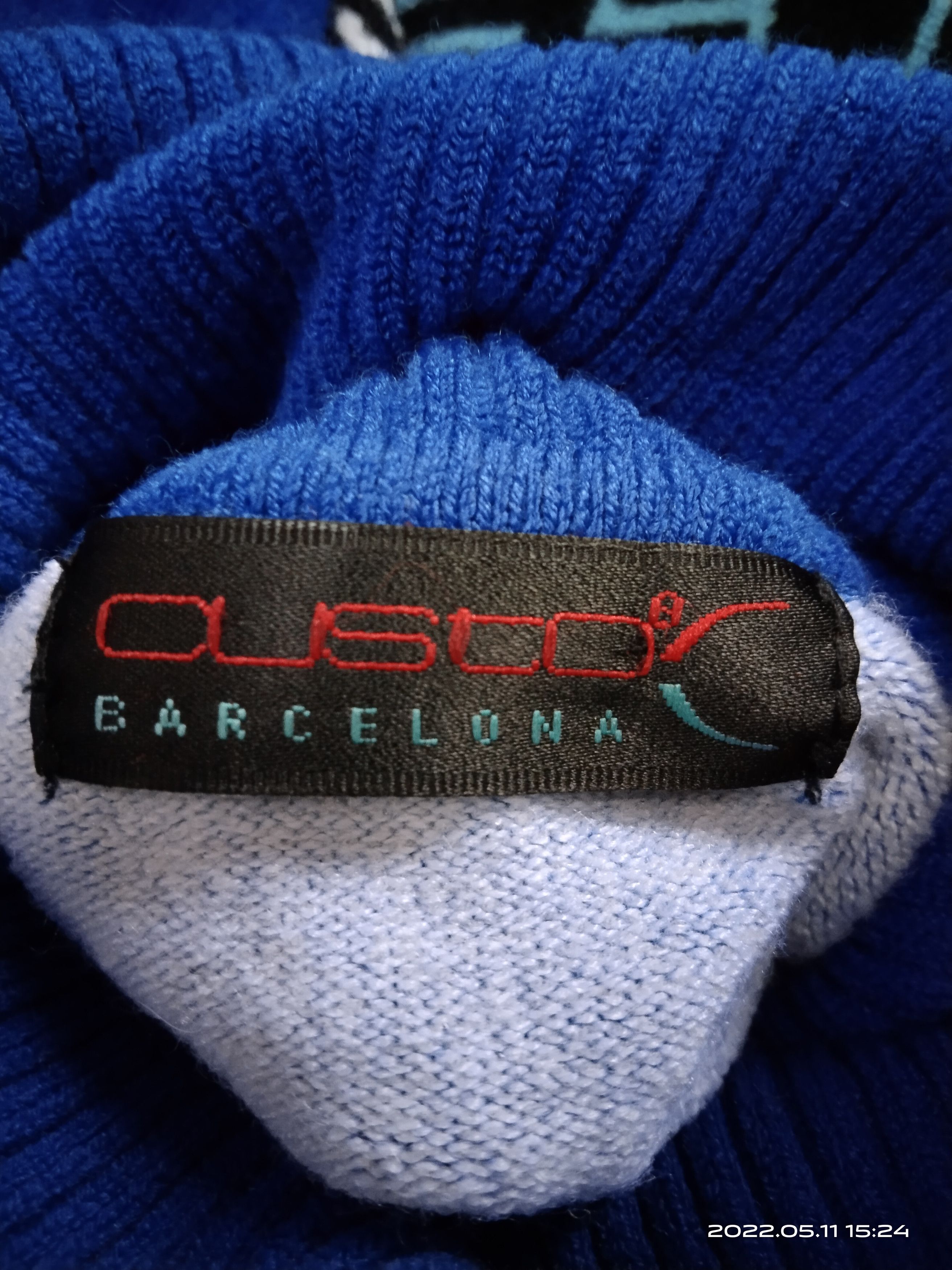 Japanese Brand OVP TURTLENECK KNIT CUSTO BARCELONA Size M / US 6-8 / IT 42-44 - 7 Thumbnail