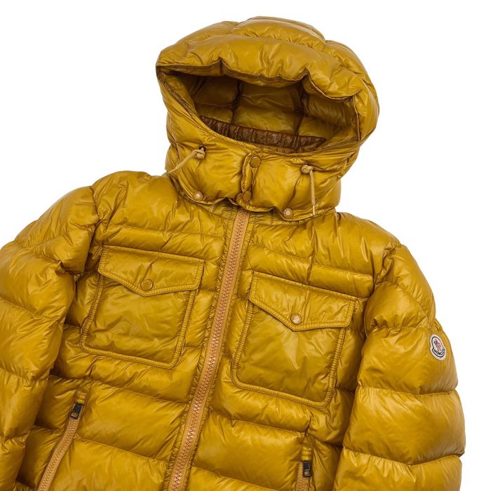 Moncler Moncler Fedor Yellow Puffer Jacket | Grailed