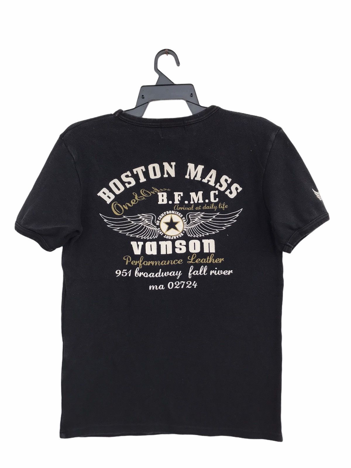 Vanson Leathers Vanson Boston Mass Tees Size L Fit S/M Size US M / EU 48-50 / 2 - 1 Preview