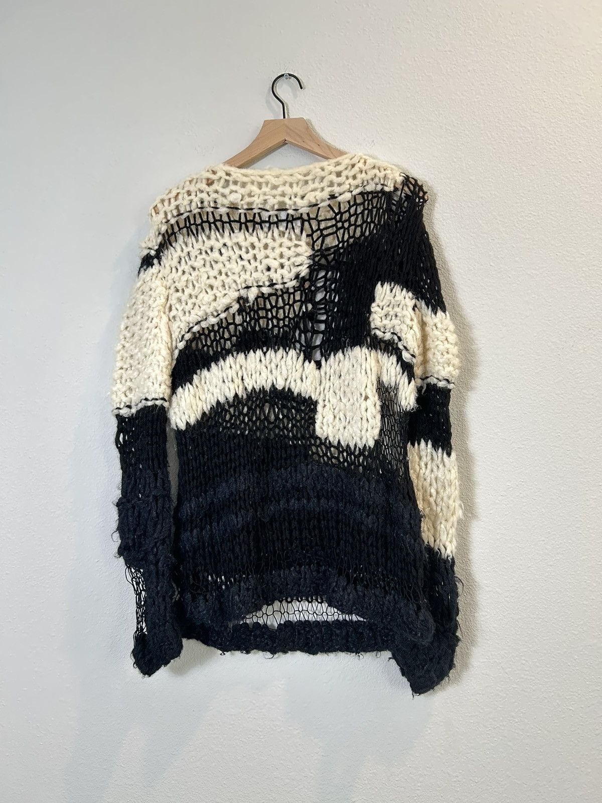 Maison Margiela SS2016 Artisanal Spider Hand Knit Sweater Size US L / EU 52-54 / 3 - 2 Thumbnail