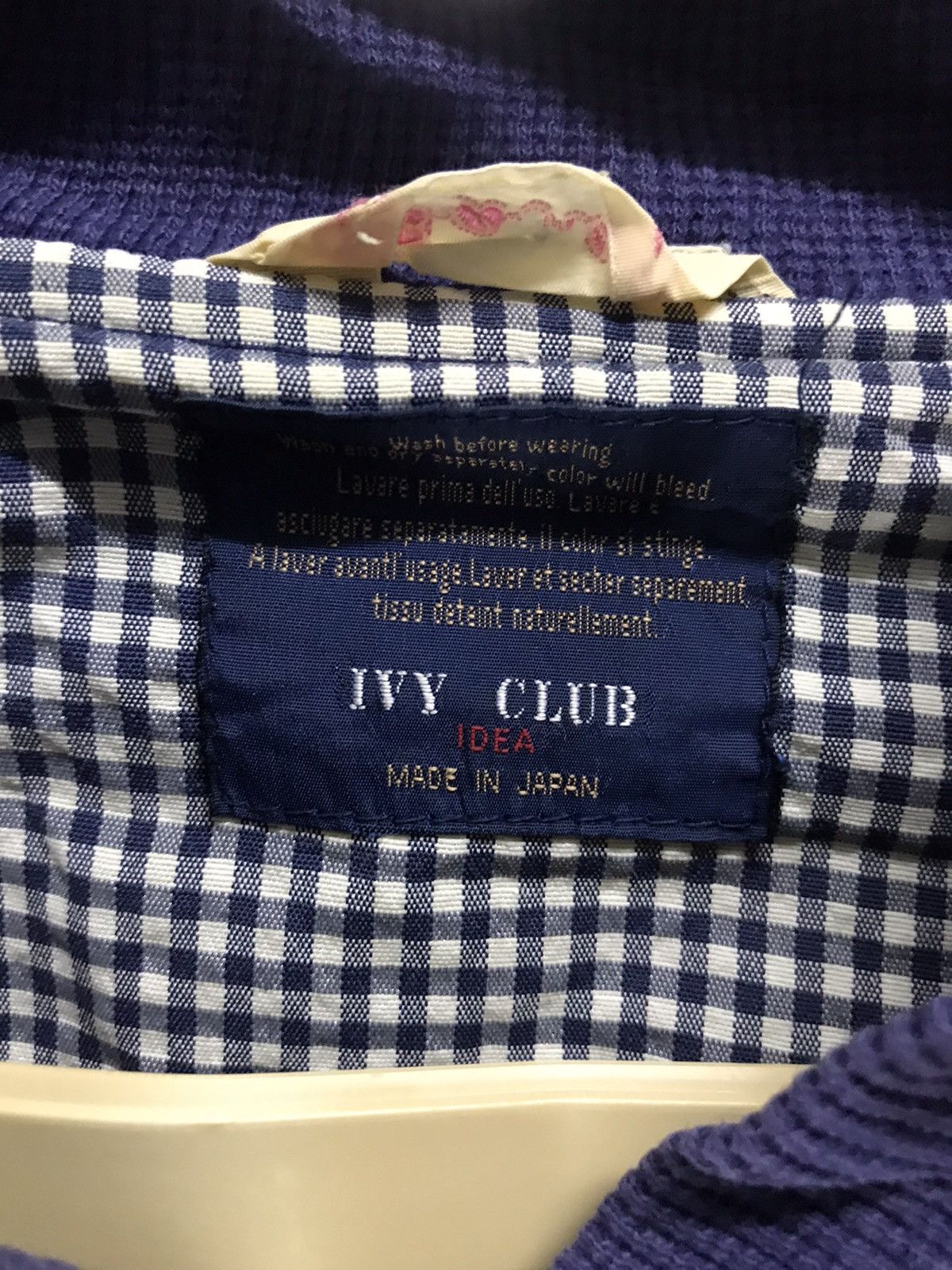 Japanese Brand × Vintage Ivy club bombers flight jacket Size US M / EU 48-50 / 2 - 4 Thumbnail