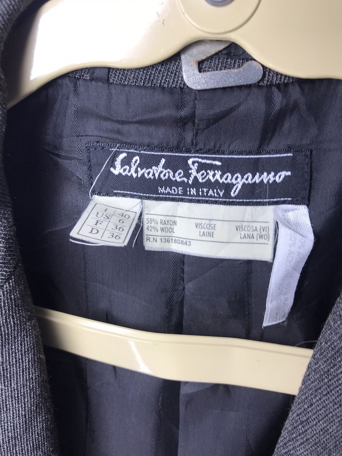 Salvatore Ferragamo Salvatore ferragamo wool jacket Size US S / EU 44-46 / 1 - 3 Thumbnail