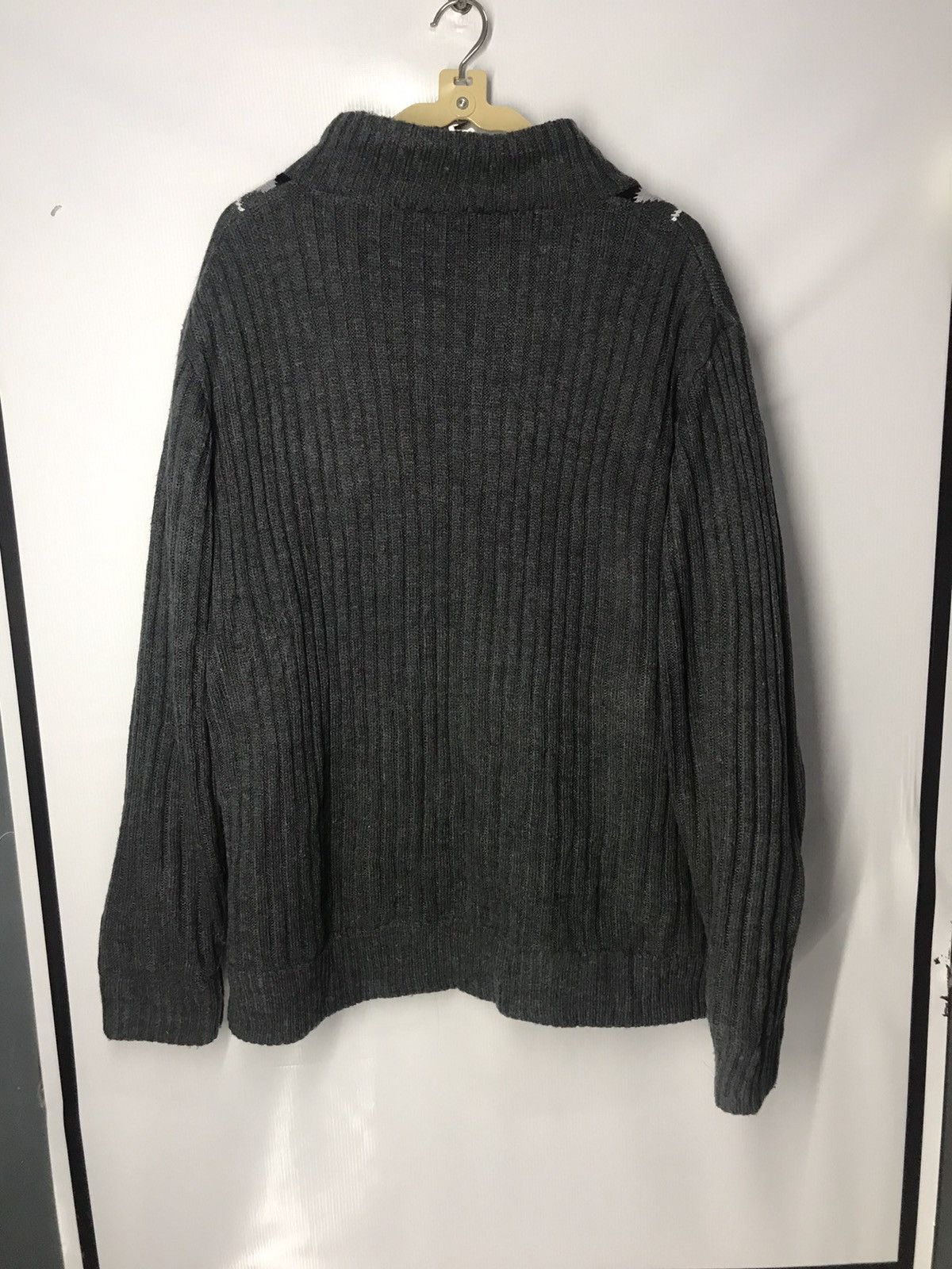 Japanese Brand Biltomy zipper knitwear jacket Size US L / EU 52-54 / 3 - 7 Thumbnail