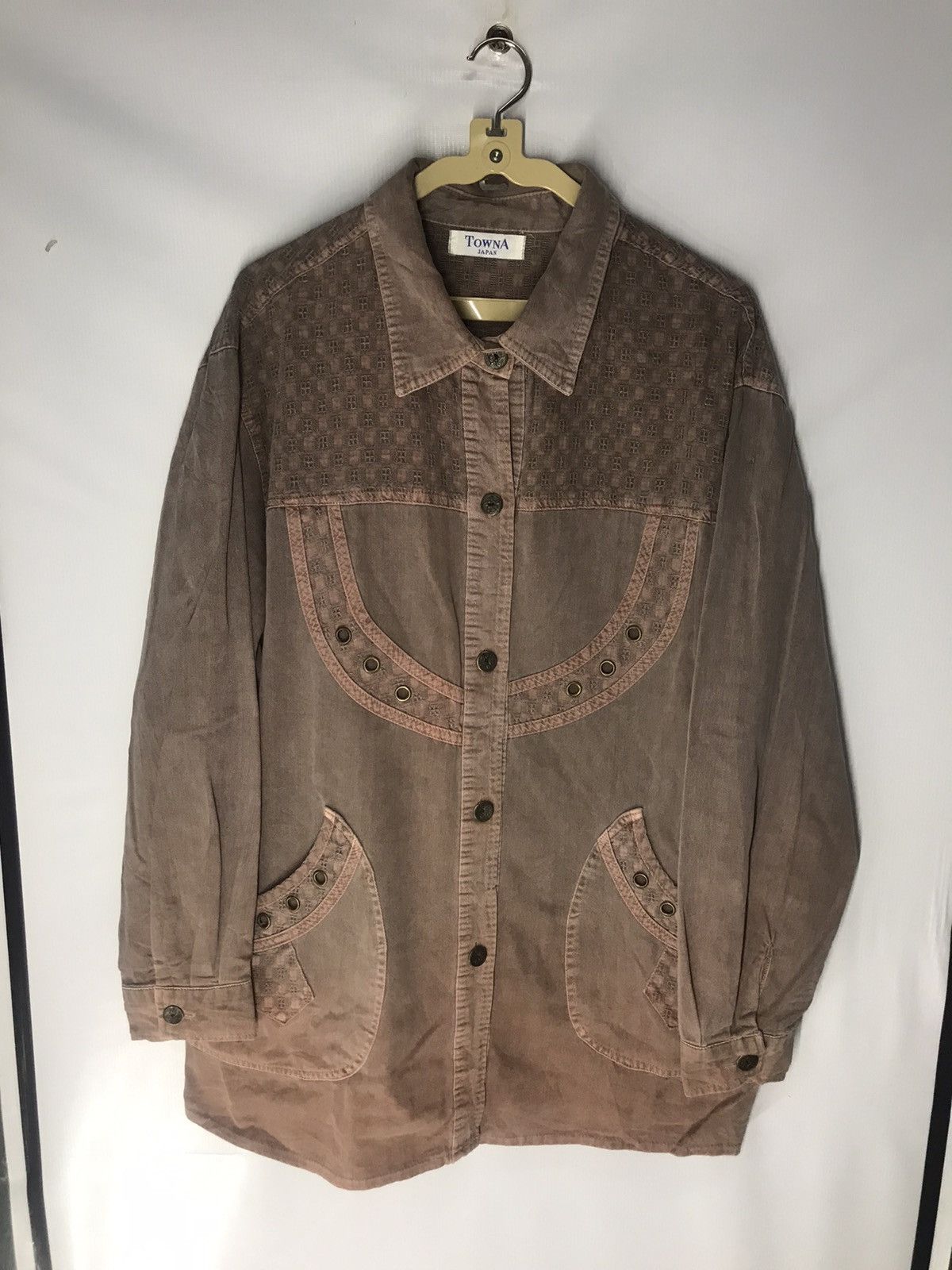 Japanese Brand × Vintage Towna japan button up jacket Size US L / EU 52-54 / 3 - 8 Thumbnail