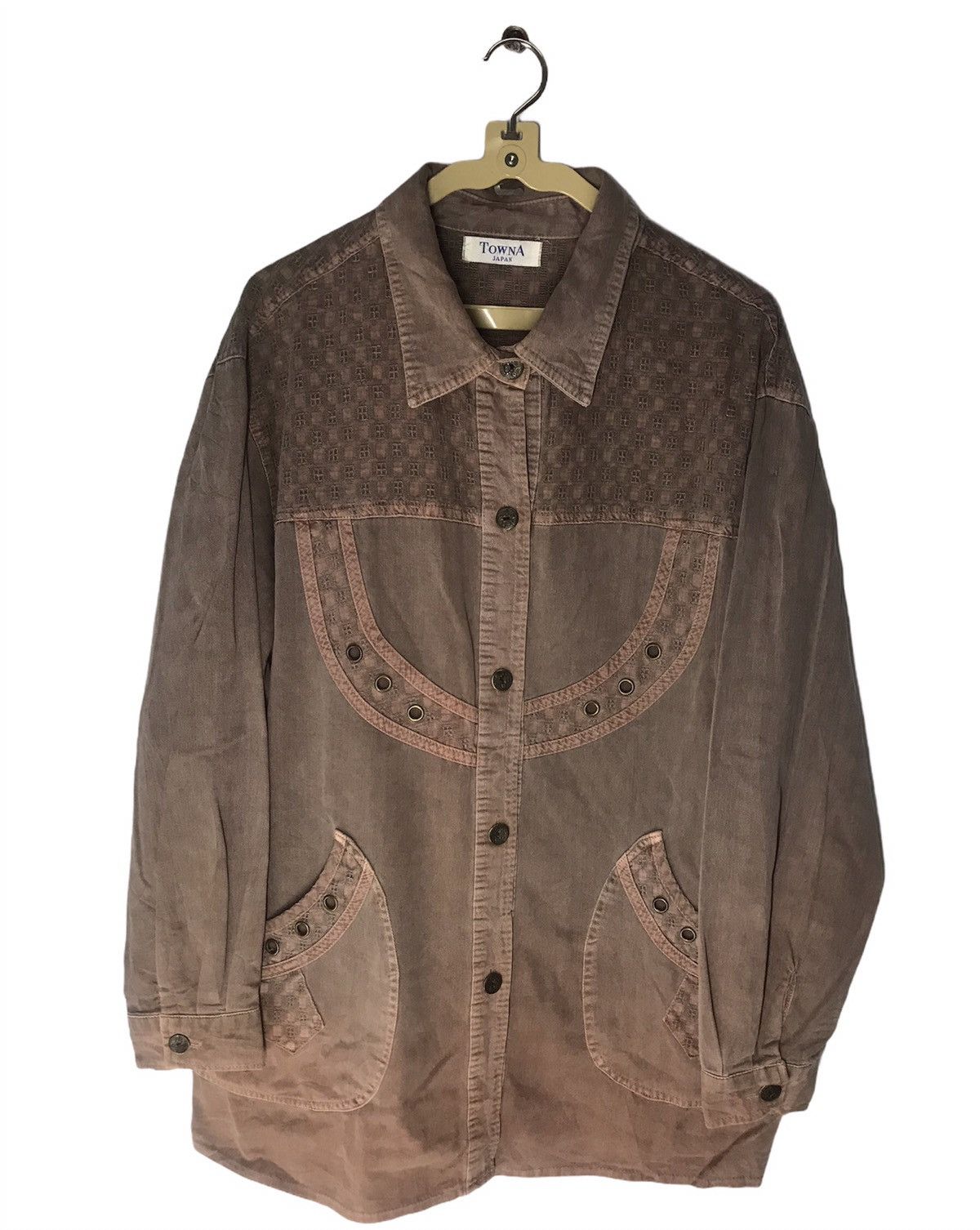 Japanese Brand × Vintage Towna japan button up jacket Size US L / EU 52-54 / 3 - 1 Thumbnail
