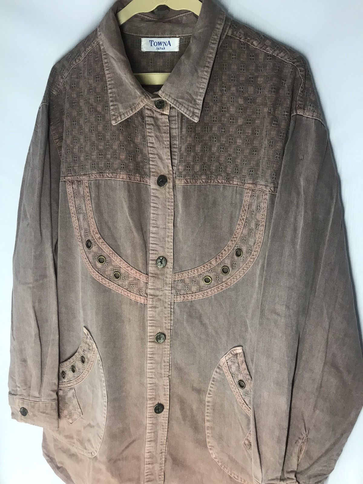 Japanese Brand × Vintage Towna japan button up jacket Size US L / EU 52-54 / 3 - 6 Thumbnail