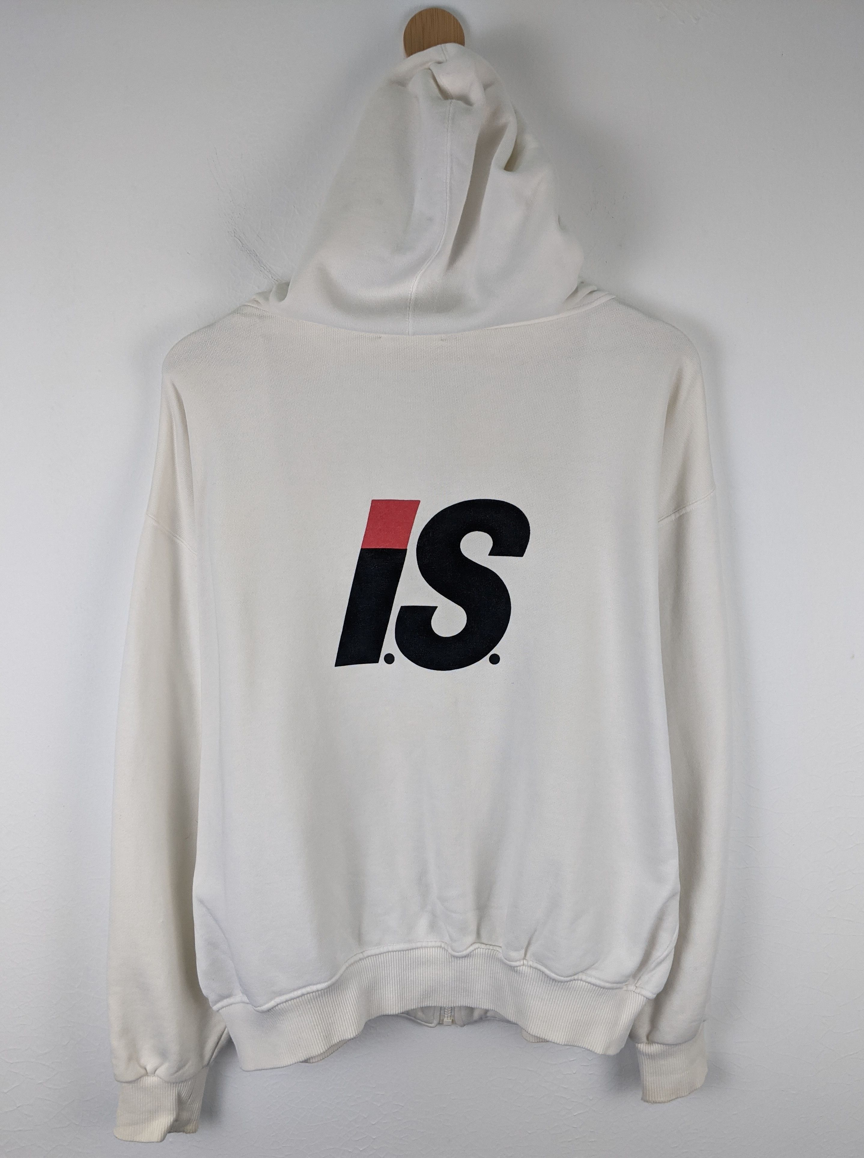 Issey Miyake Issey Miyake Tsumori Chisato IS logo Iconic Hoodie Sweater ...