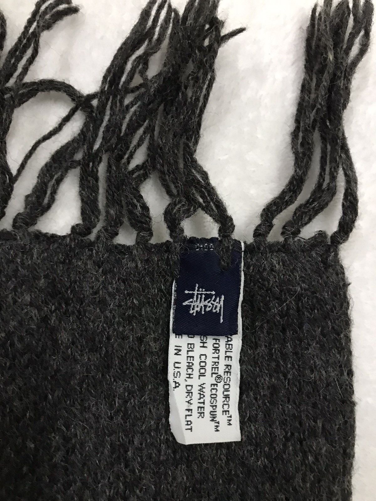 Stussy × Vintage Vintage Stussy Scarf/Muffler Size ONE SIZE - 5 Thumbnail