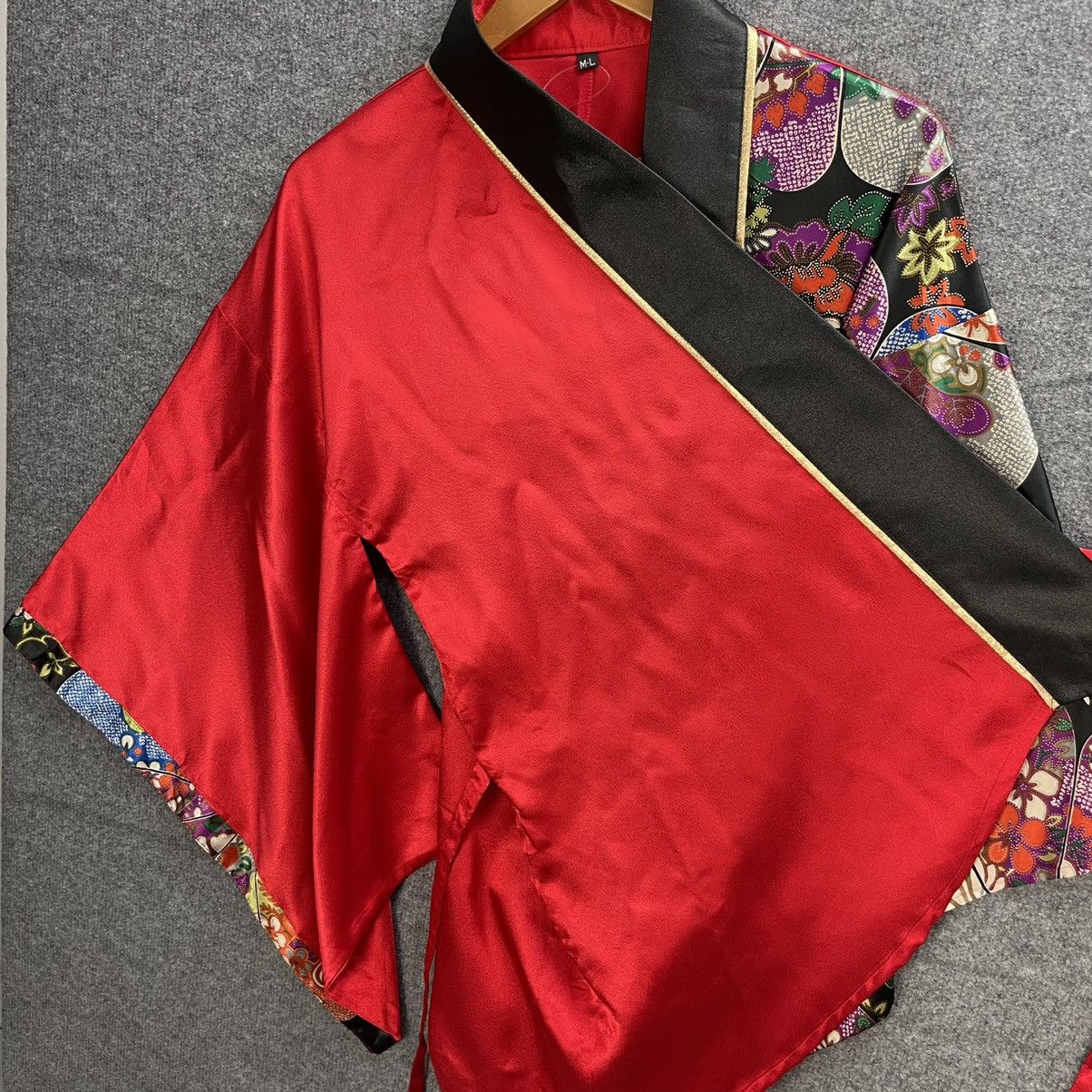 Japanese Brand Japanese Brand Haori Kimono Two Tone Design Murakami Style Size US L / EU 52-54 / 3 - 7 Thumbnail