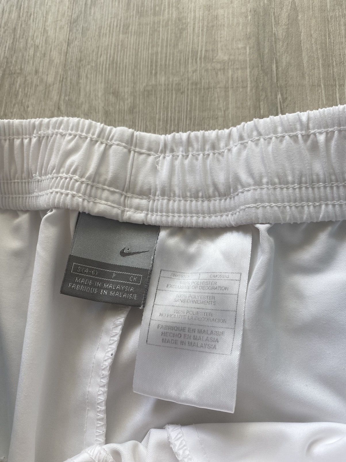 Nike Nike vintage white track pants small swoosh 2000s Size US 28 / EU 44 - 5 Thumbnail