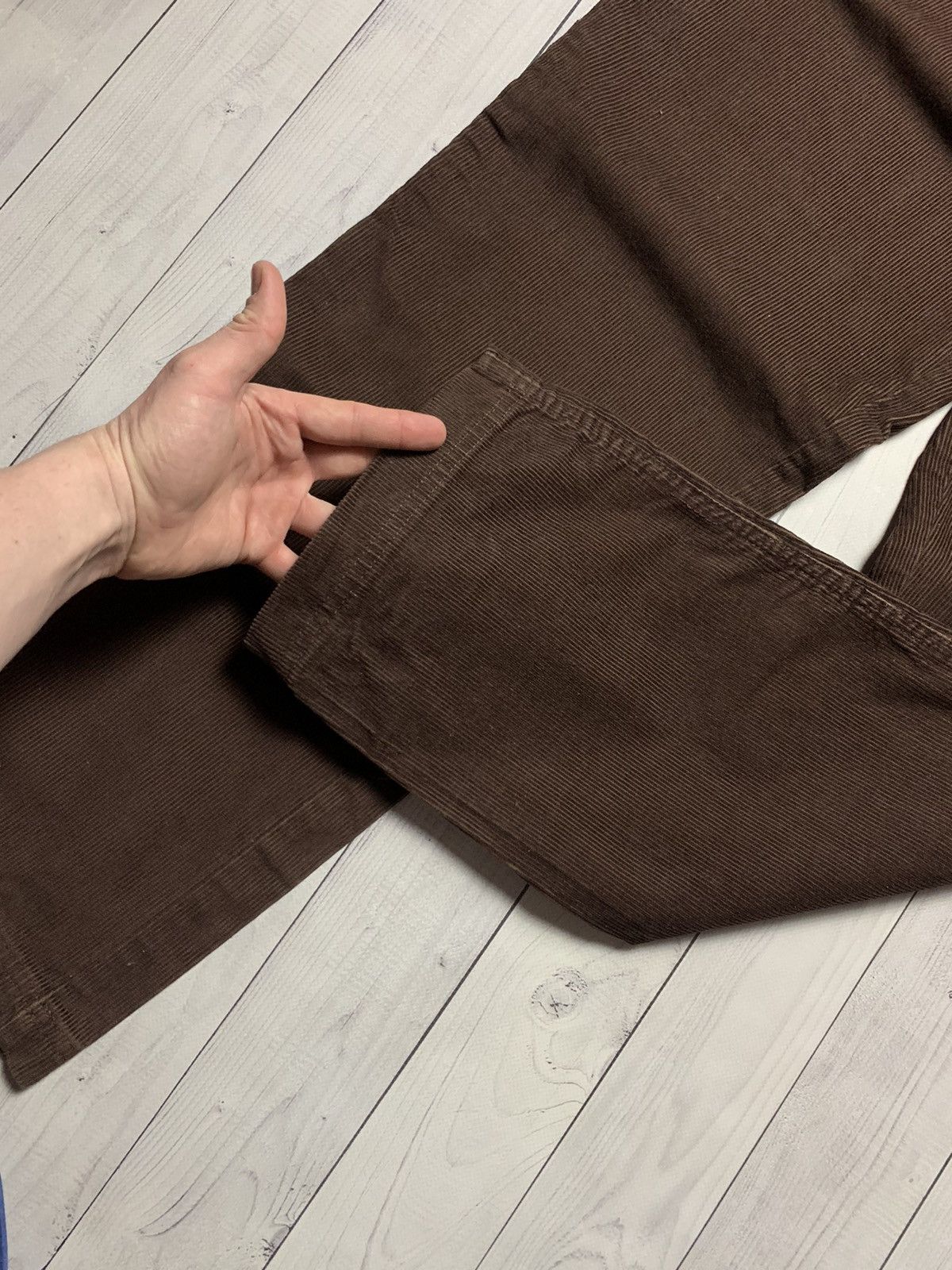 The North Face × Vintage Vintage The north face pants velvet brown rare denim size M Size US 32 / EU 48 - 5 Thumbnail
