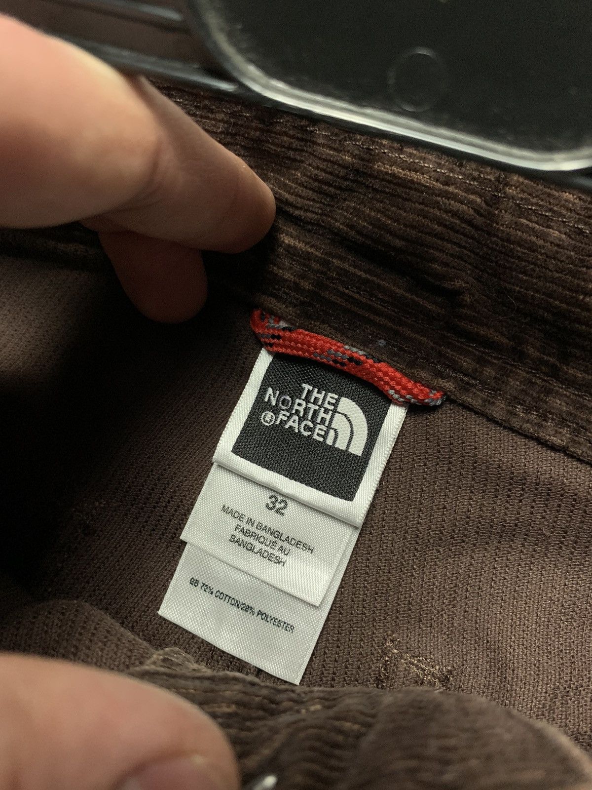 The North Face × Vintage Vintage The north face pants velvet brown rare denim size M Size US 32 / EU 48 - 3 Thumbnail