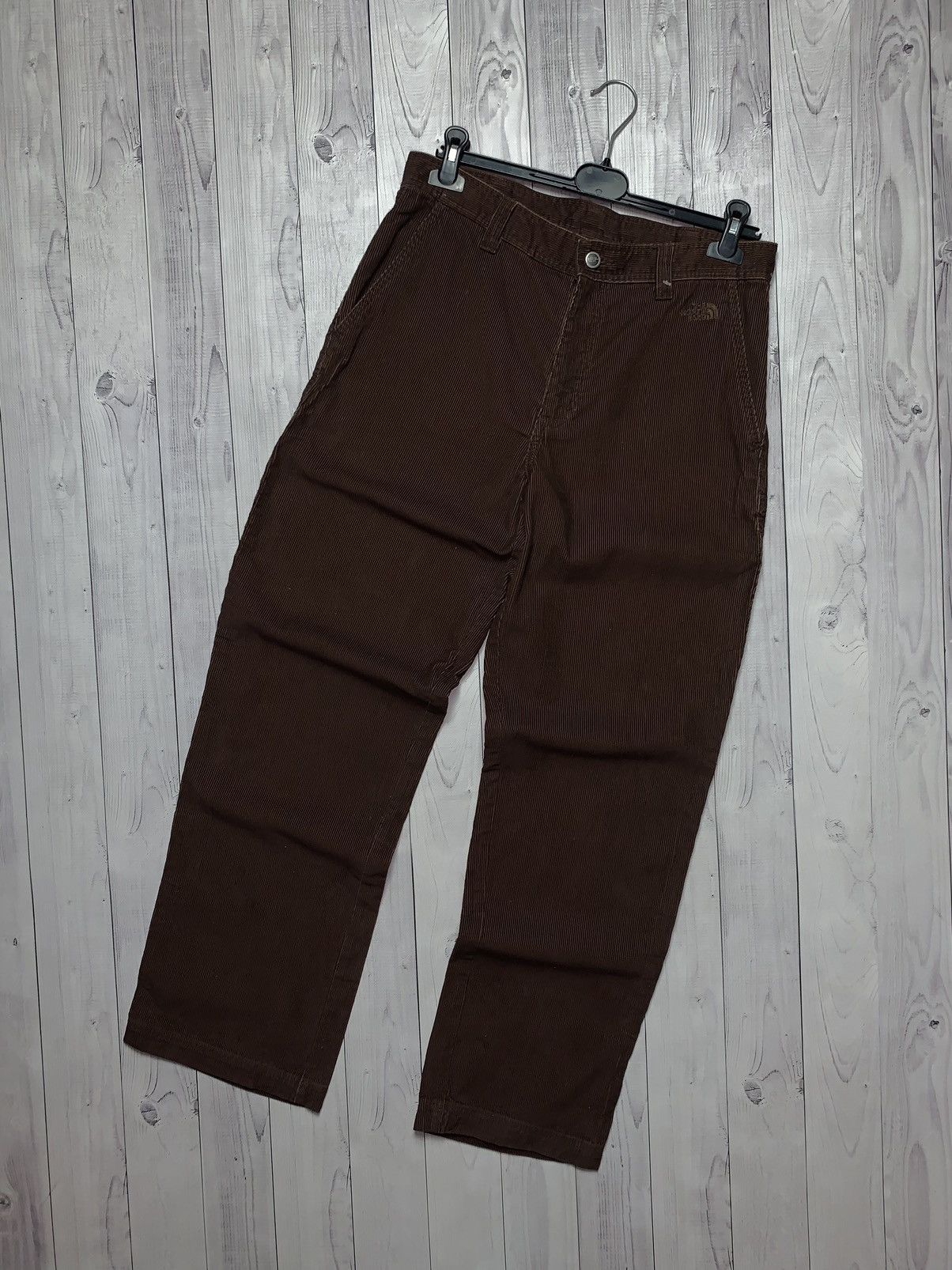 The North Face × Vintage Vintage The north face pants velvet brown rare denim size M Size US 32 / EU 48 - 1 Thumbnail