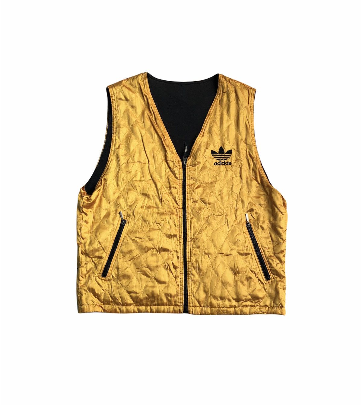 Vintage Vests Adidas Descente Reversible HipHop Style Retro