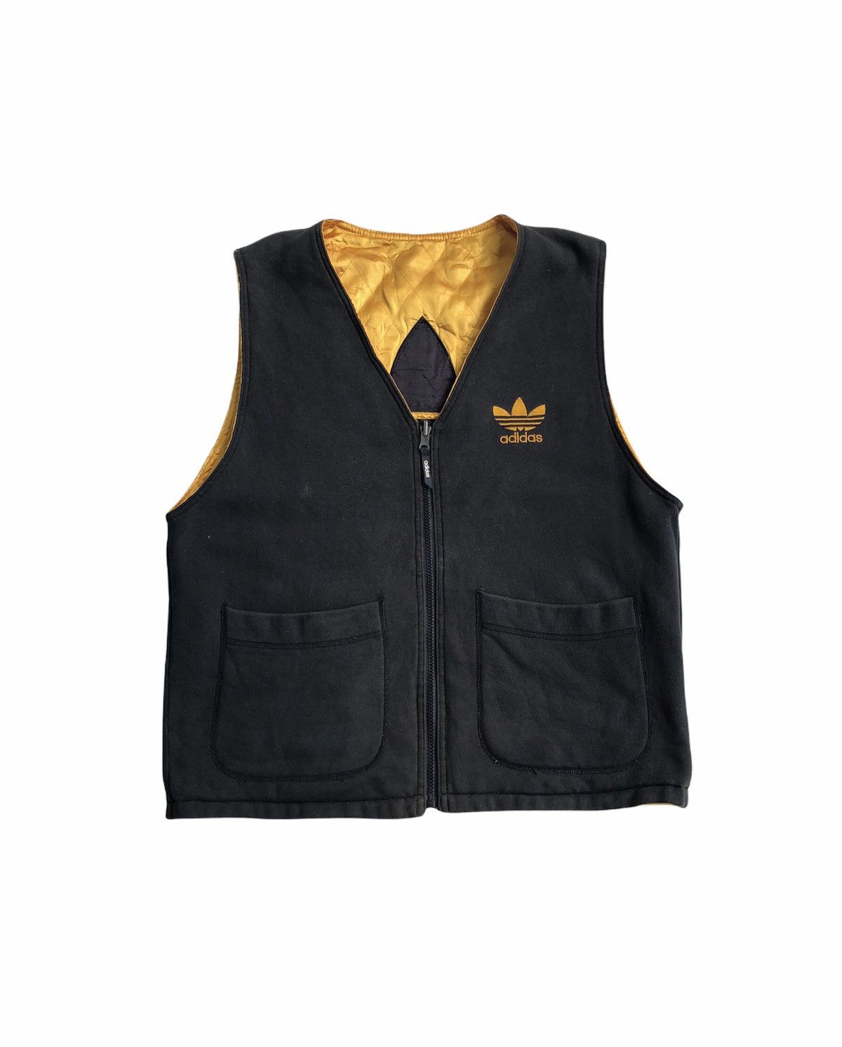 Adidas Vintage Vests Adidas Descente Reversible HipHop Style Retro Size US L / EU 52-54 / 3 - 3 Thumbnail