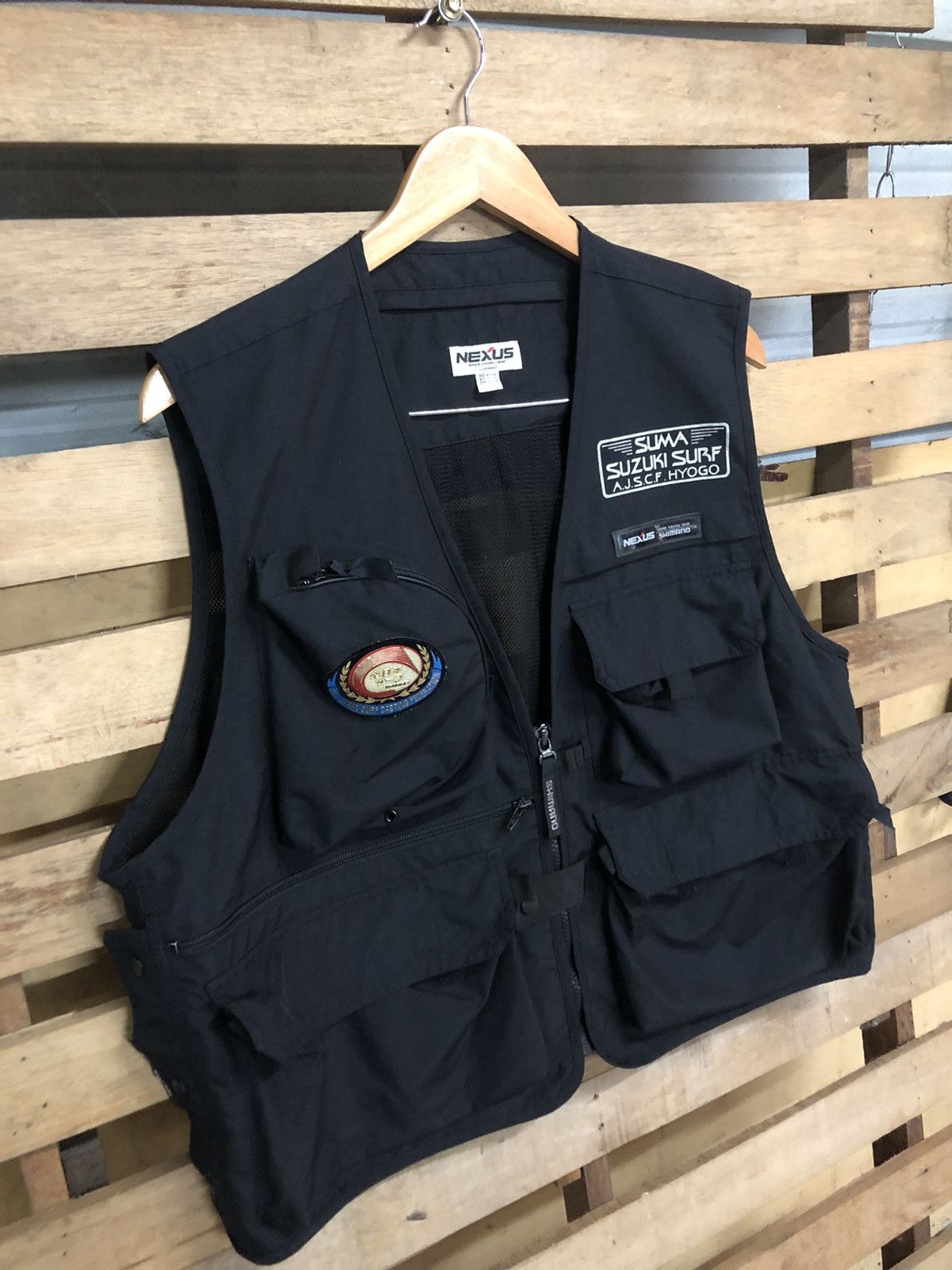 Nexus Shimano Hyper Fishing Gear Multi Pocket Vest