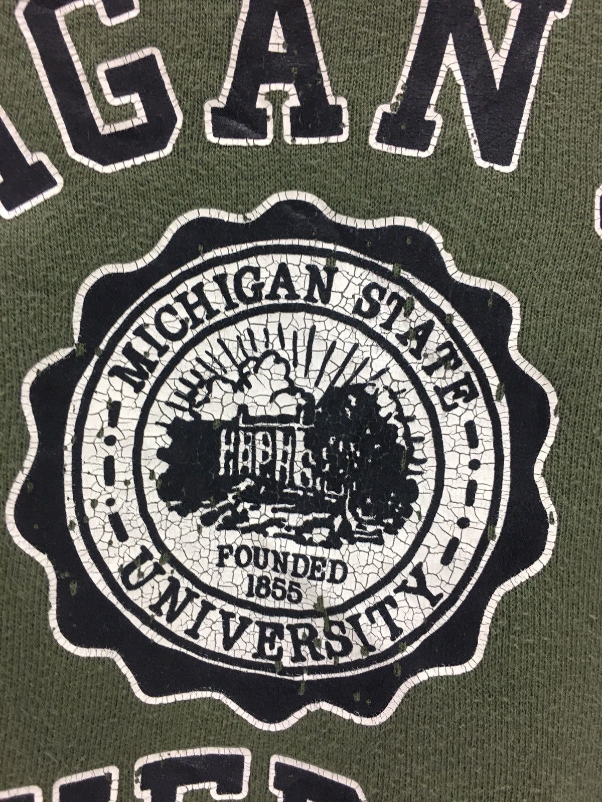 Vintage Vintage Michigan State University College Sweatshirt Size US S / EU 44-46 / 1 - 4 Thumbnail