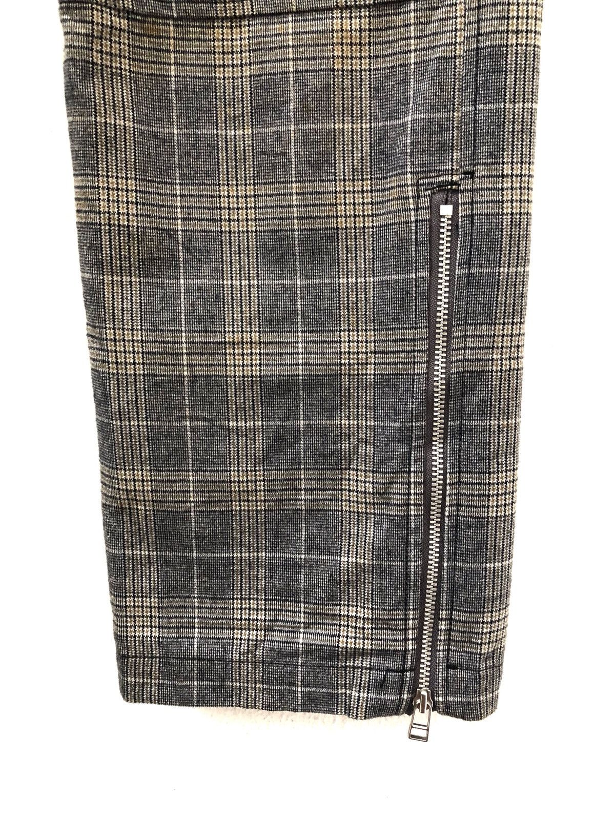 Vintage Mximilian Japan Checkered Bondage Cargo Trouser Pant Size US 31 - 4 Thumbnail