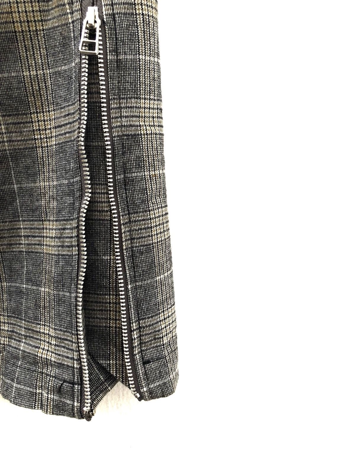 Vintage Mximilian Japan Checkered Bondage Cargo Trouser Pant Size US 31 - 5 Thumbnail