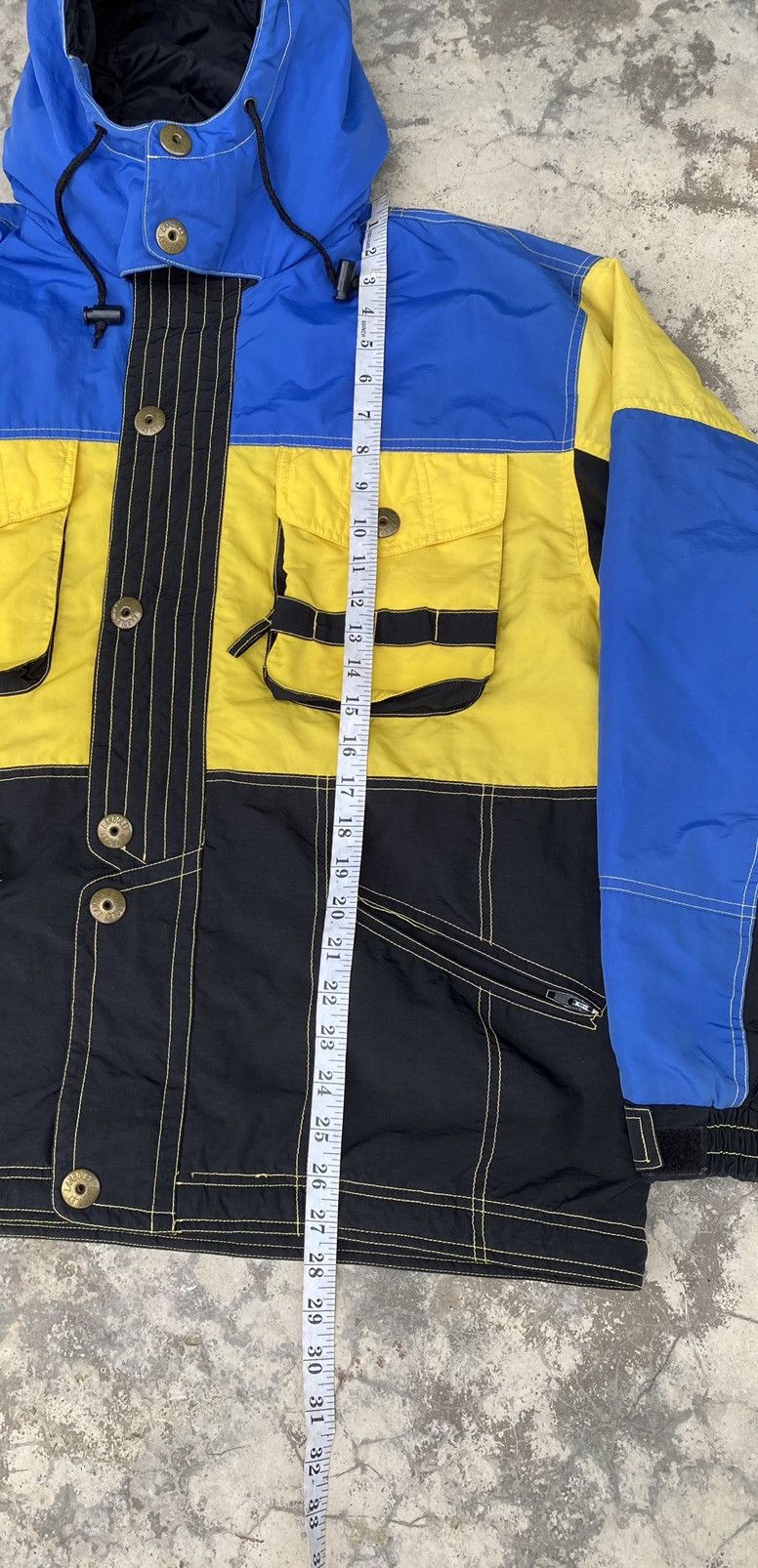 Japanese Brand × Vintage Vintage Japanese Brand Ski Jacket With Hoodie Size US M / EU 48-50 / 2 - 14 Thumbnail